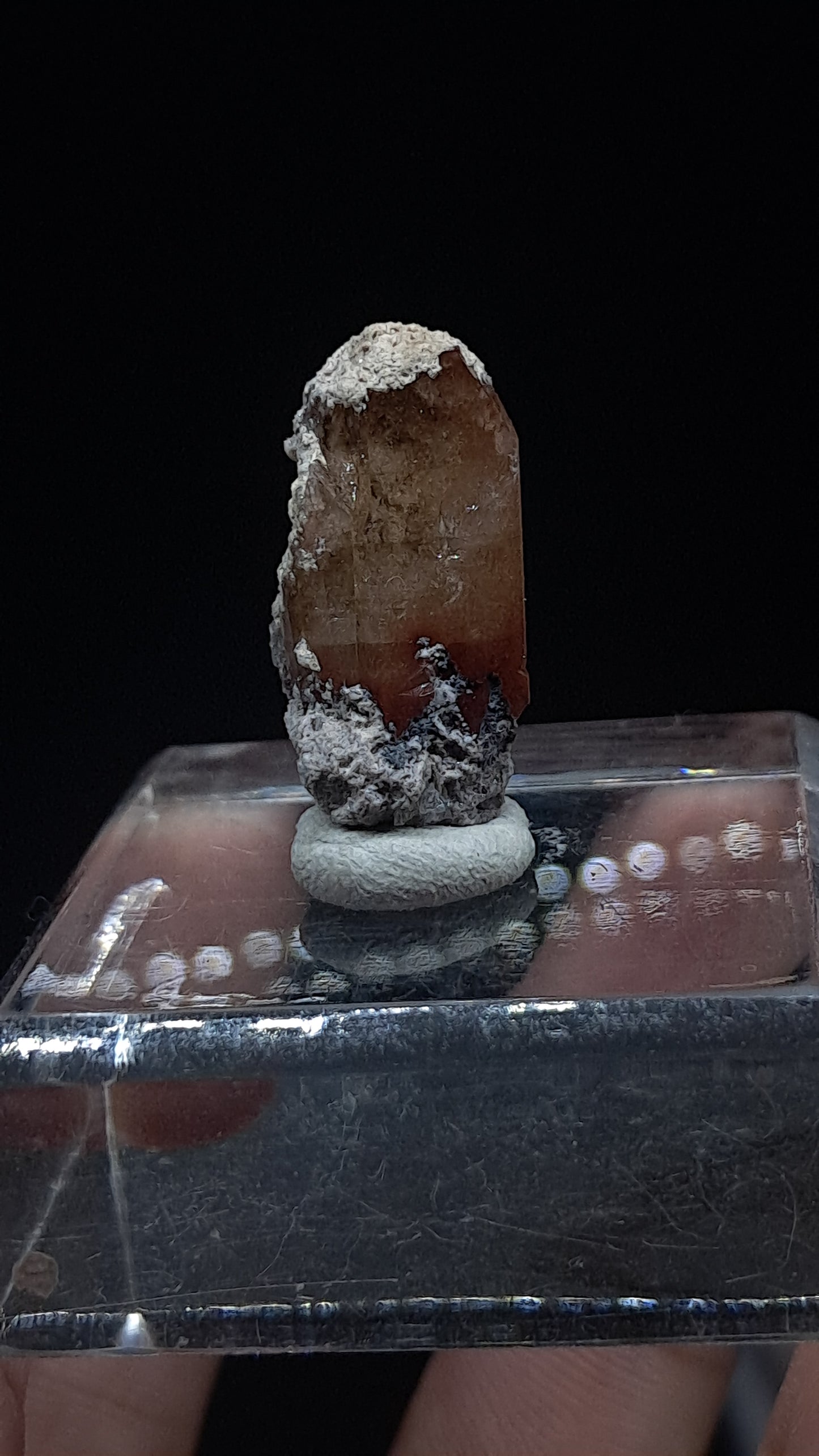 Natural Topaz Crystal (Mexico) Orange Champagne Colour zoning | Rare Gemstone | Mineral Specimen #TPZ42