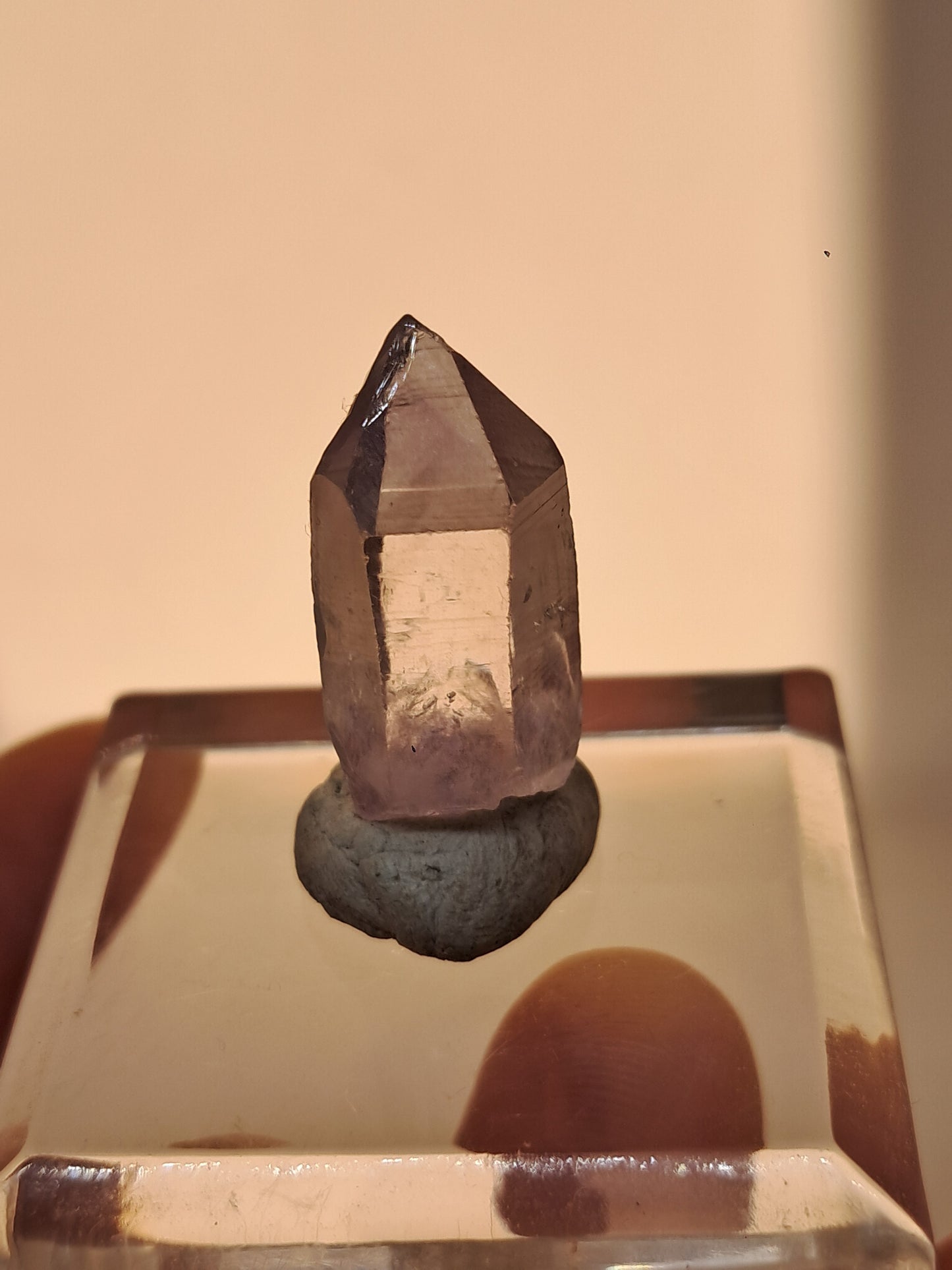 Punta de cristal de amatista de Veracruz (México) | Piedra natural | Ejemplar mineral n.° VA26