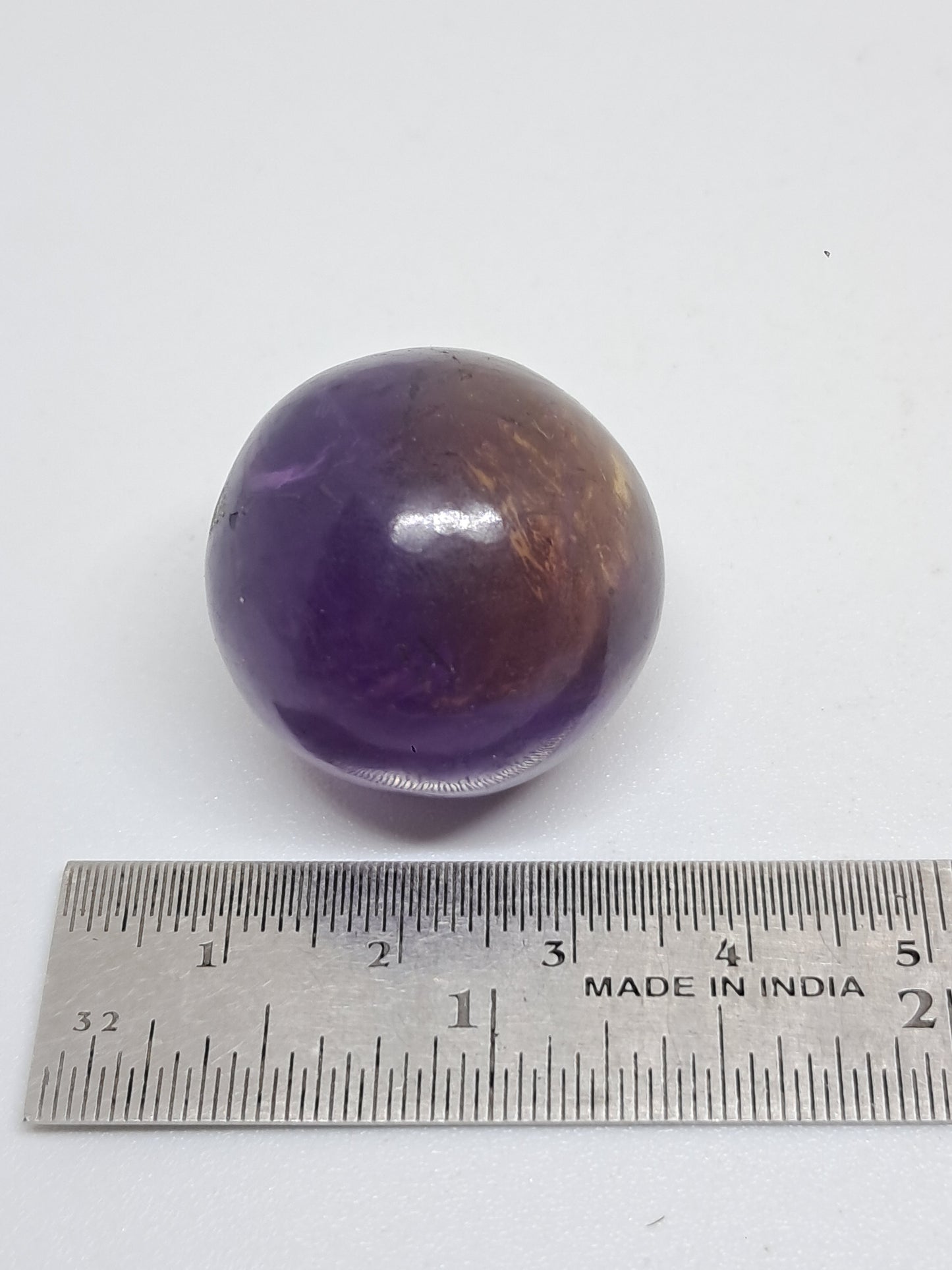Ametrine Sphere (Madagascar) Polished Natural Stone #AMT4