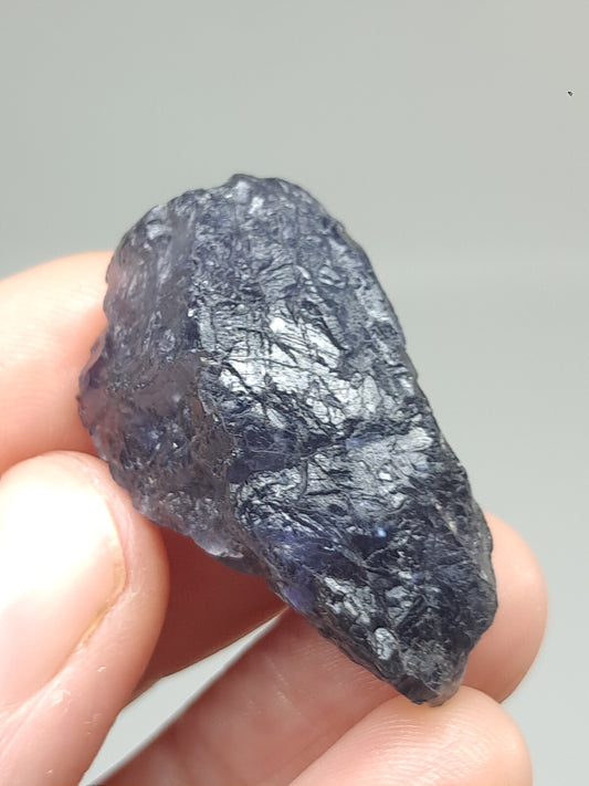 Rough Iolite Stone (Karur) *Gem Quality* Cordierite | Excelent Pleochroism | Mineral Specimen #IO2