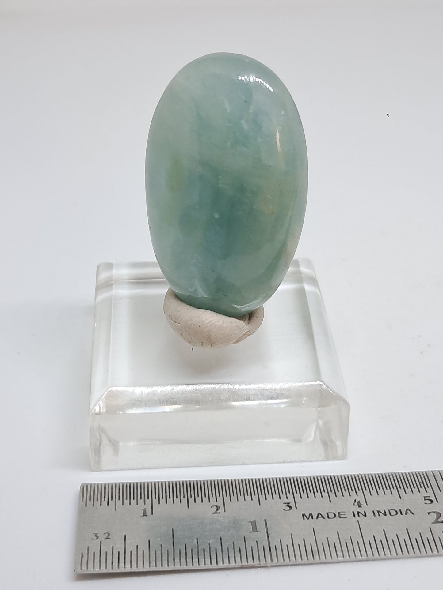 Aguamarina Palmstone | Piedra natural pulida | Buena calidad