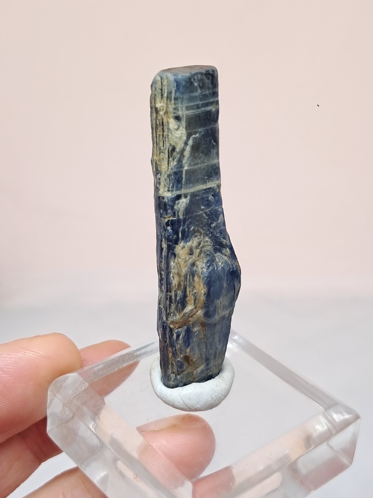 Piedra natural cianita azul (Nepal) n.° KY24