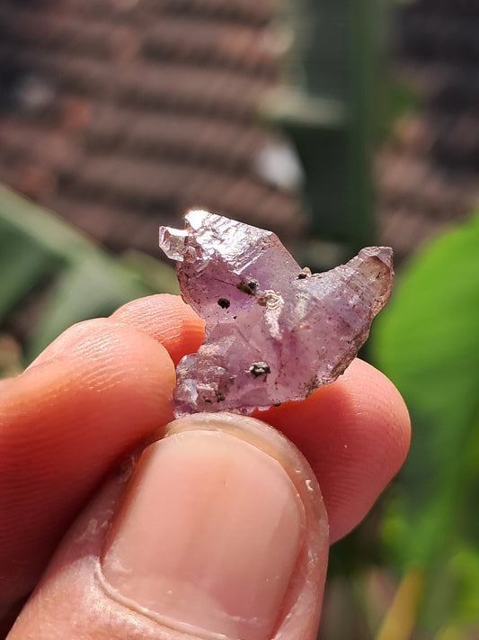 Super Seven Amethyst Reverse Scepter from Karur | Natural Formation| Mineral Specimen #KA179