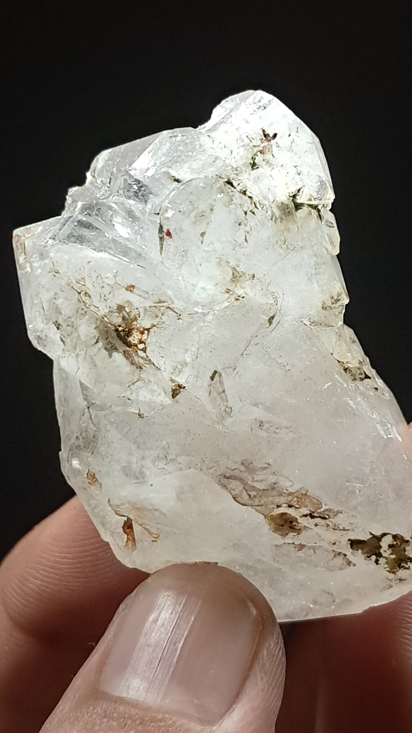 Elestial Quartz (Karur) Raw Natural Crystal Stone | Mineral Specimen #EQ18