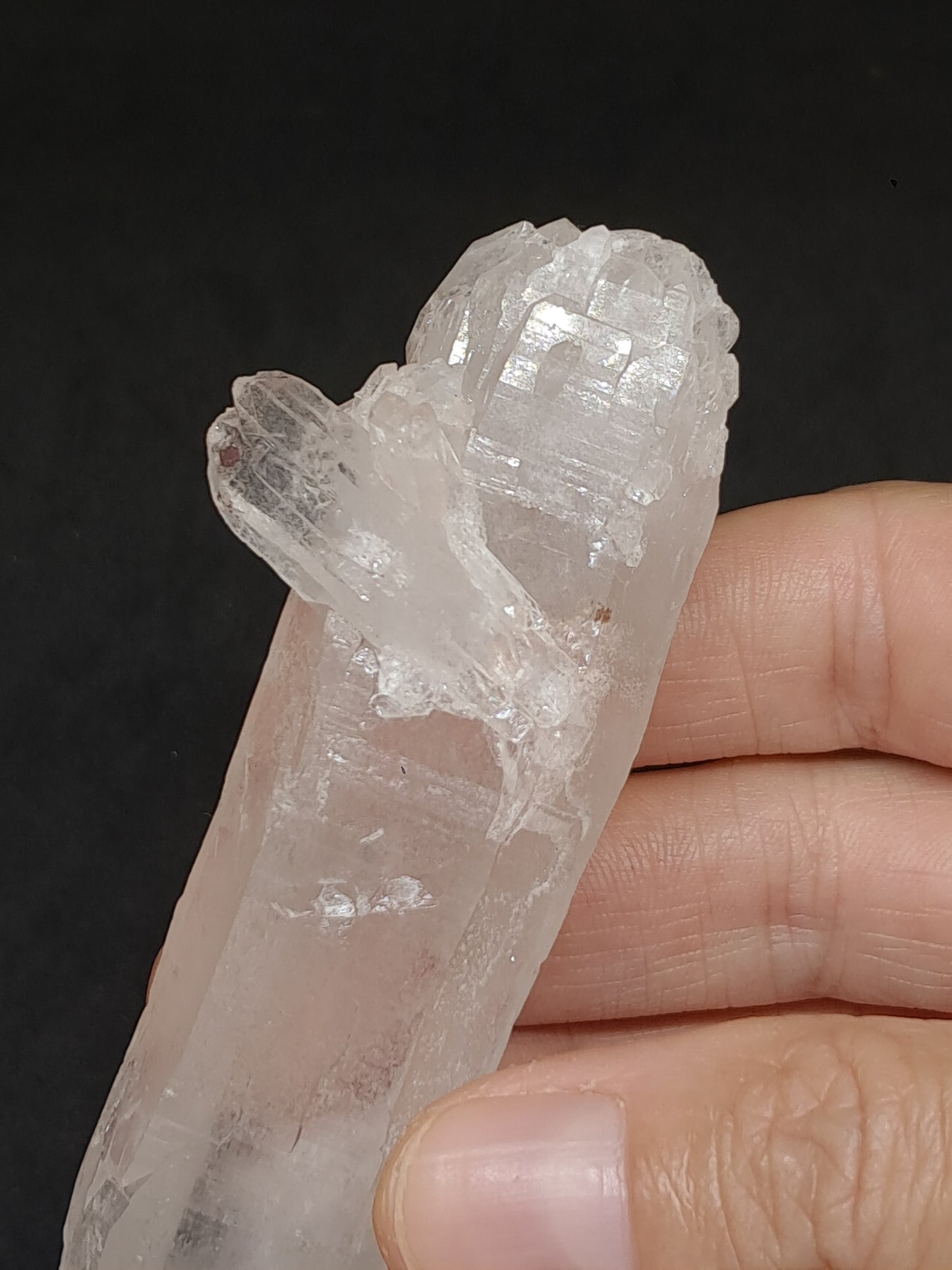Himalayan Clear Quartz *Self-Healed* | Natural Crystal | Mineral Specimen #CH82