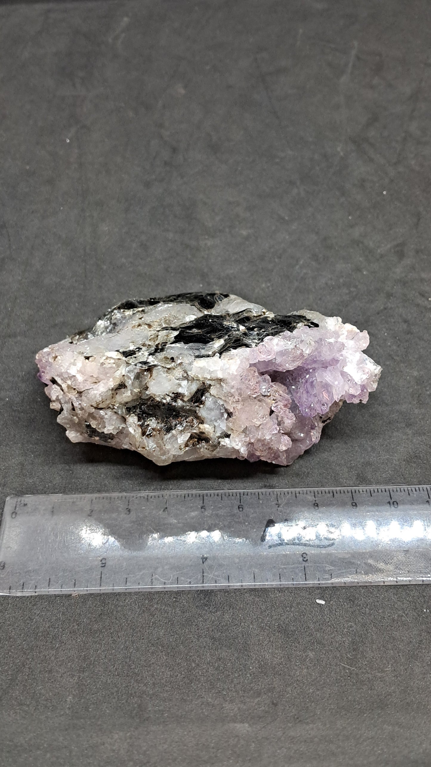 Amethyst Scepters formed in Quartz with Mica | "Super Seven" inclusions | Mineral Specimen #KA189