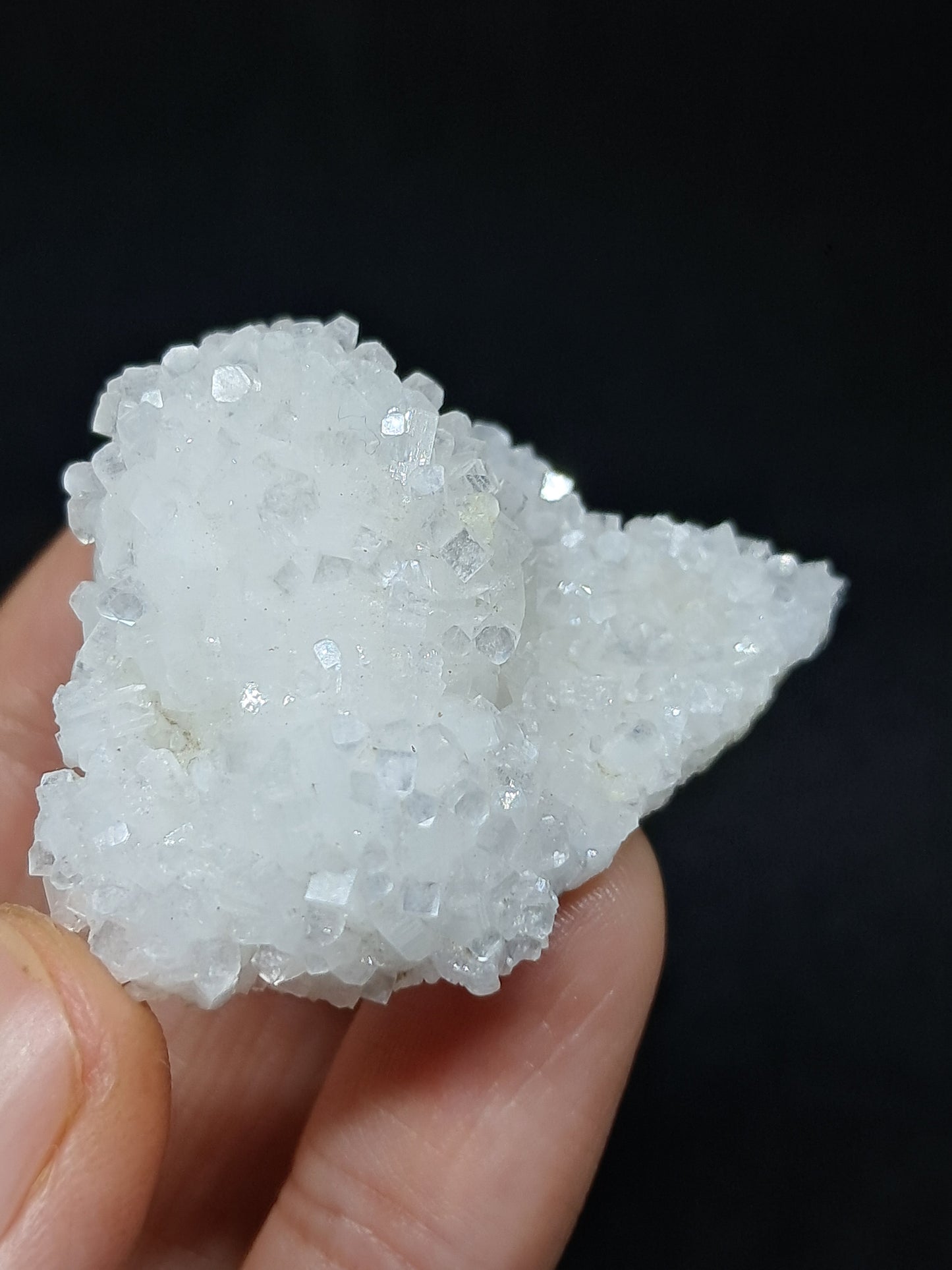 Okenite w/ Apophyllite Cluster (Mumbai) Mineral Specimen | Collector Grade | Natural Crystal #OK25