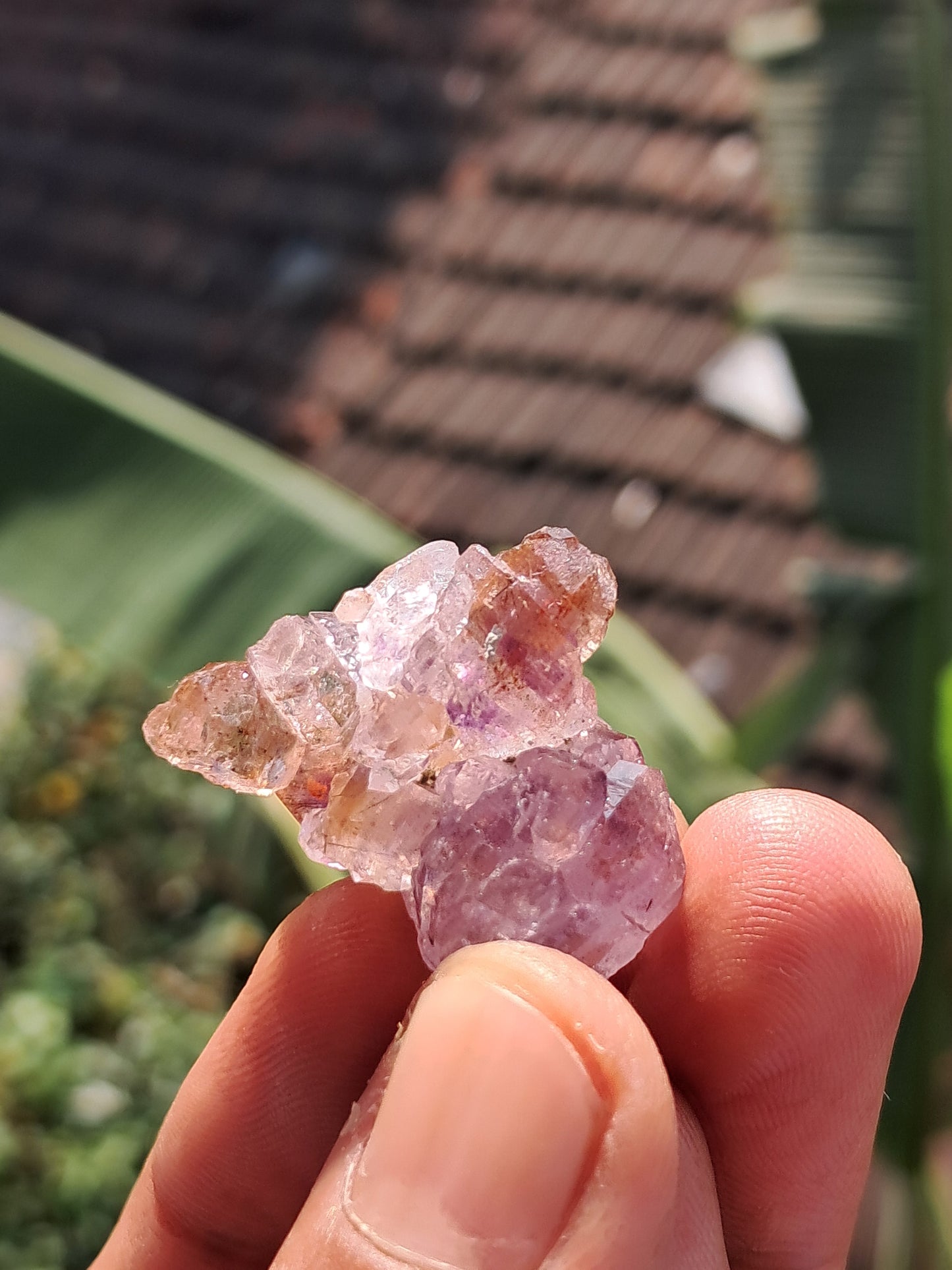 Amethyst Scepter from Karur | Super Seven Inclusions | Natural Crystals | Mineral Specimen #KA174