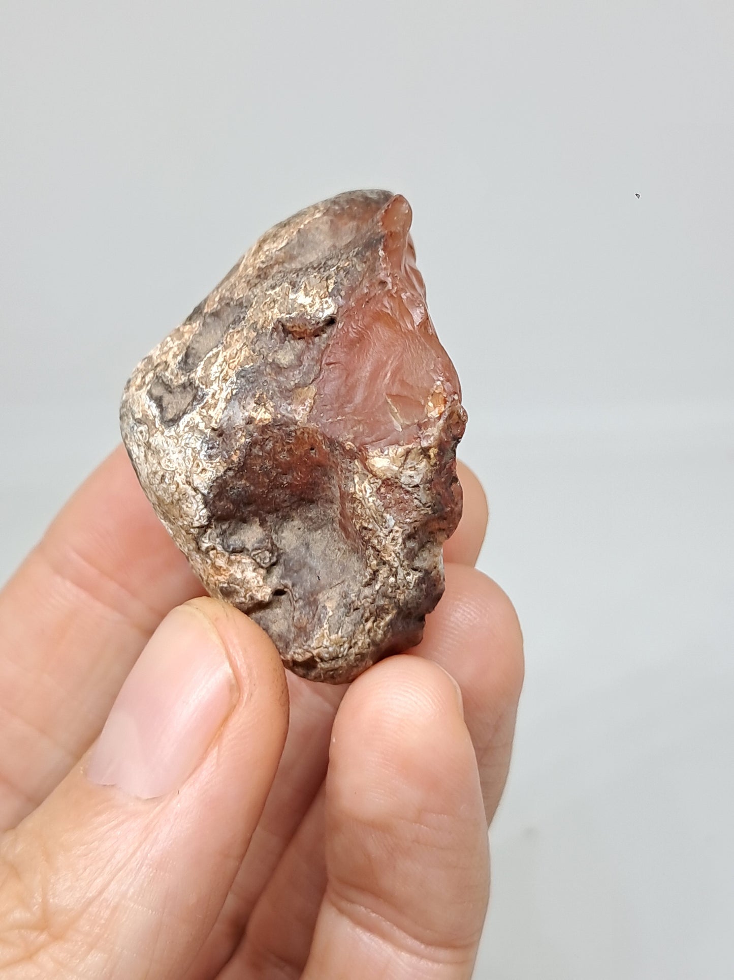 Rough Carnelian (India) Raw Stone | Natural Crystal | Mineral Specimen #CRN17