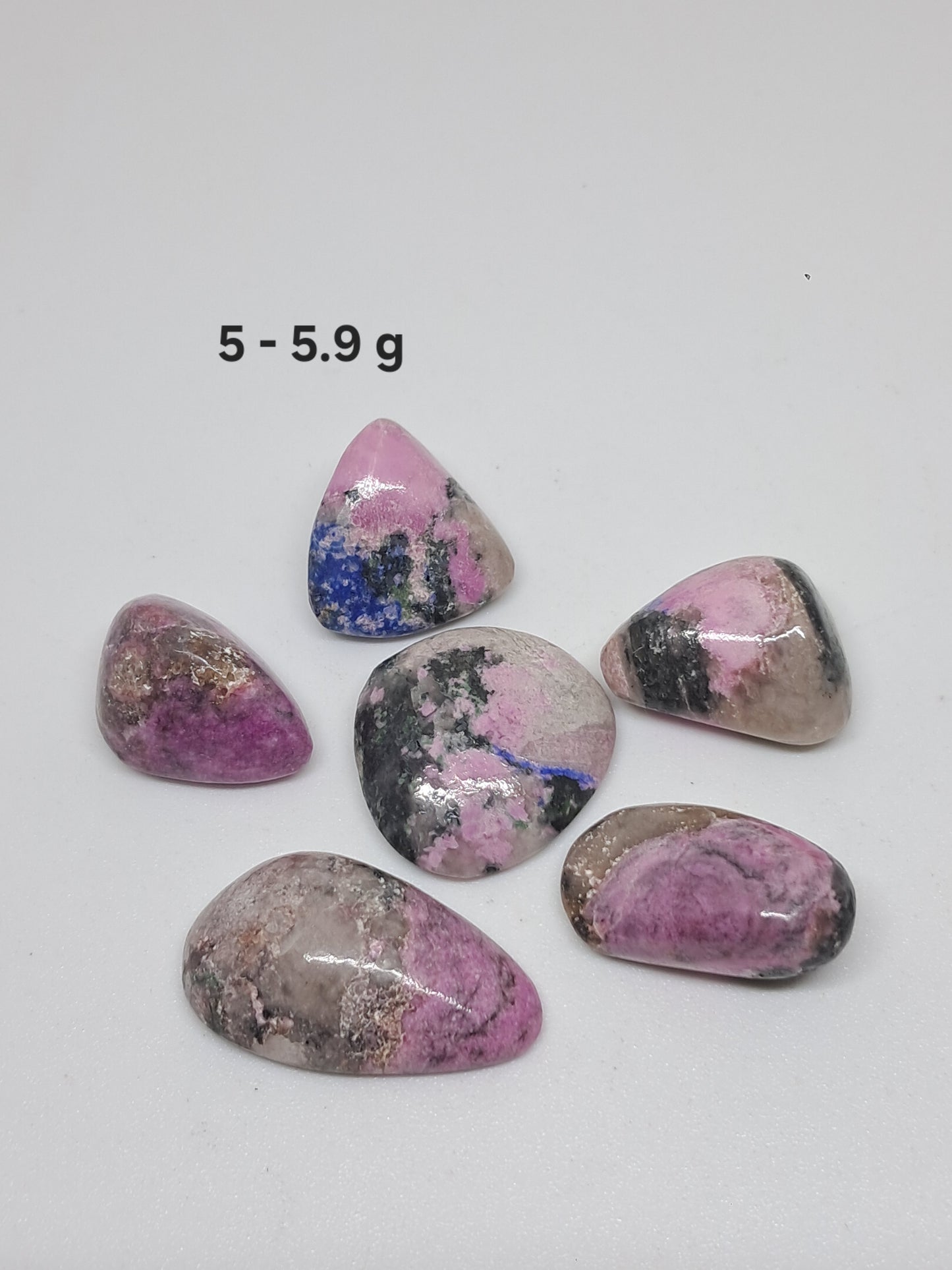 Cobalto Calcita Pulida (piedras naturales no preciosas) #CO1
