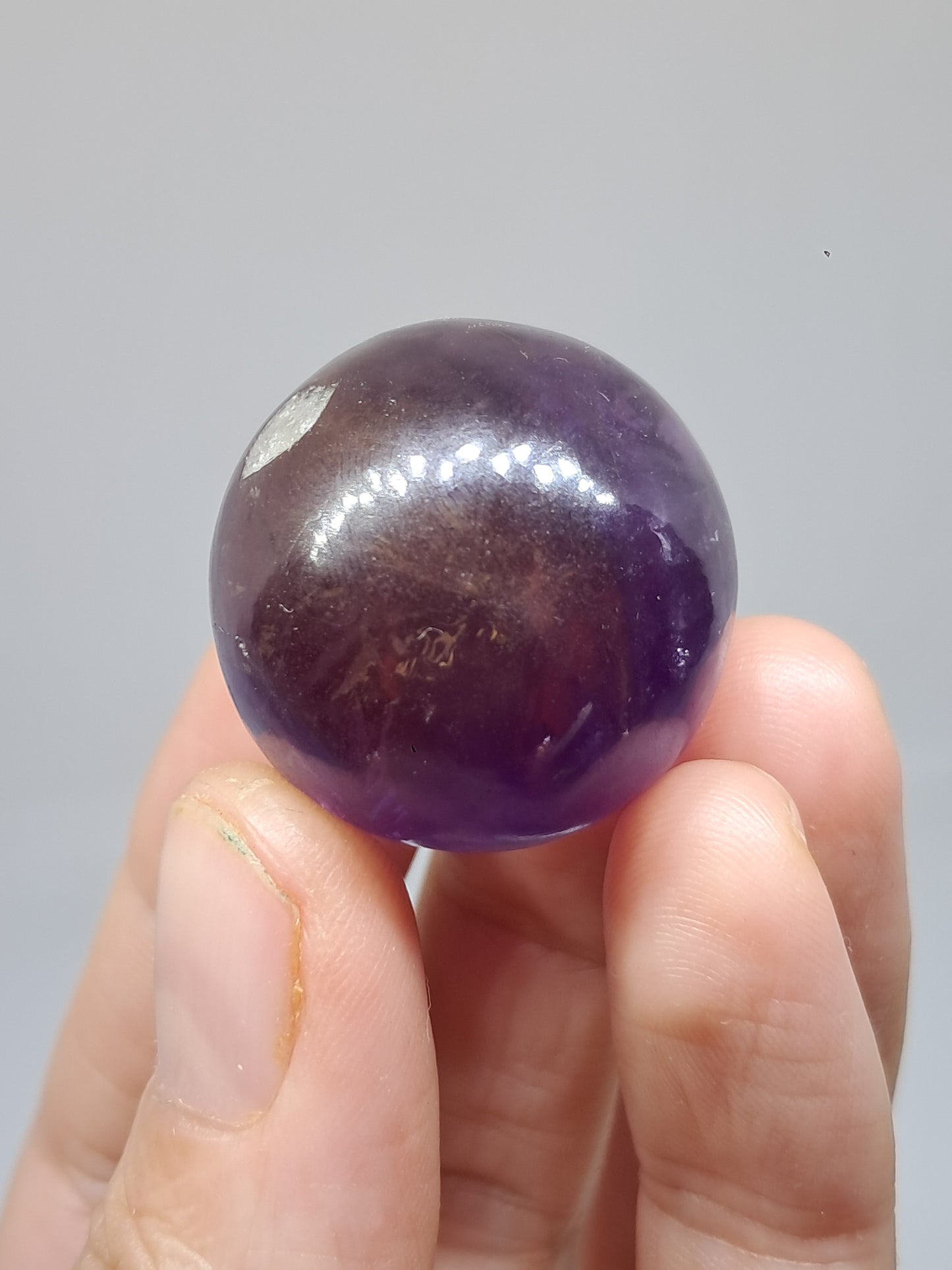 Ametrine Sphere (Madagascar) Polished Natural Stone #AMT4