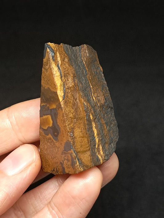 Rough Tiger's Eye (India) Natural Stone #TE1