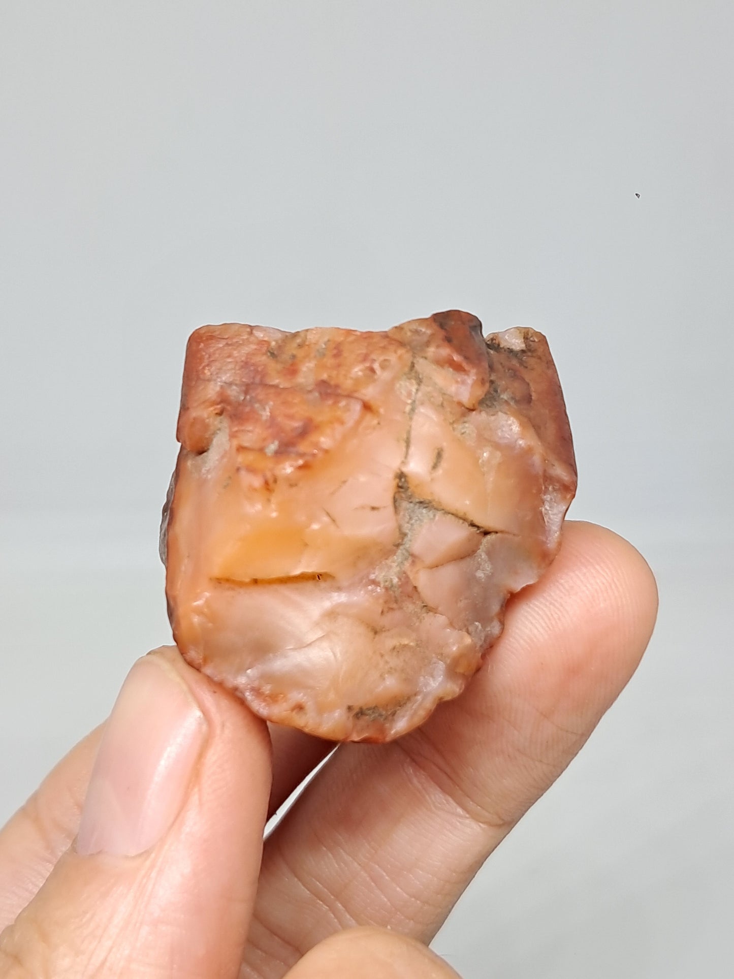 Rough Carnelian (India) Raw Stone | Natural Crystal | Mineral Specimen #CRN26