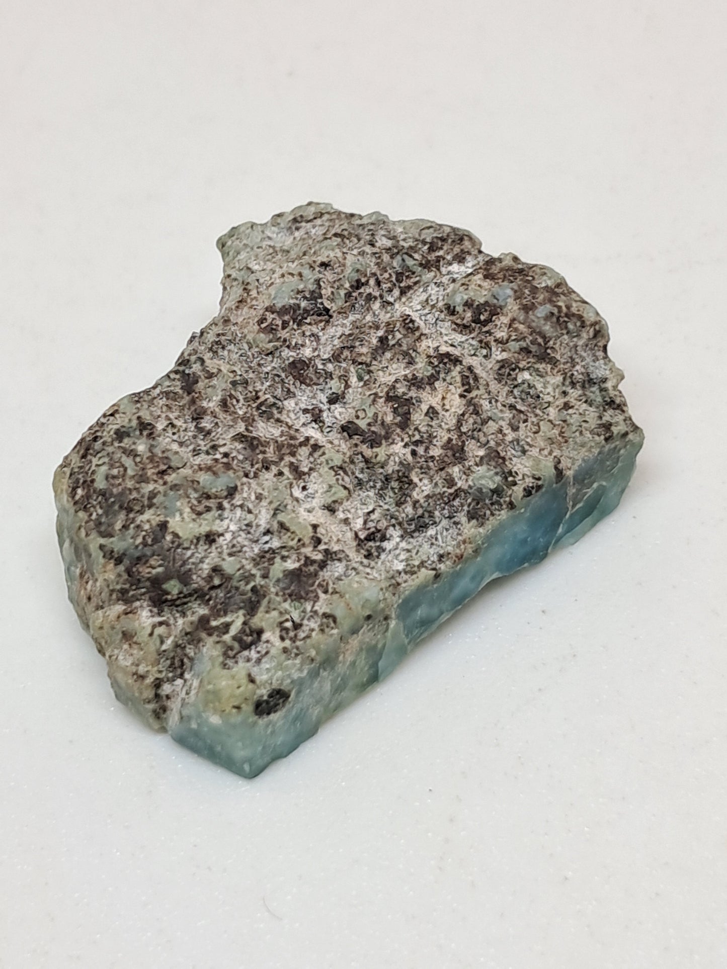 Larimar Raw Chunk (Dominican Republic) Rough Stone | Natural Rock #LM36