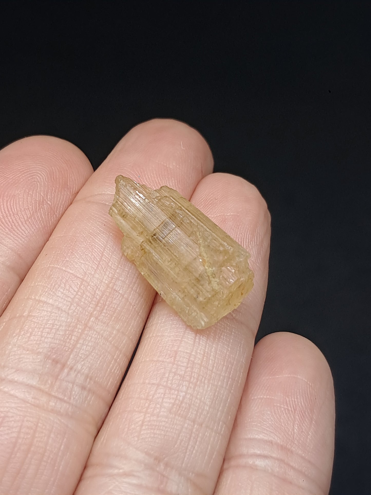 Fluorescent Scapolite Crystal (Karur) UV Reactive | Natural Stone | Mineral Specimen #SCP12