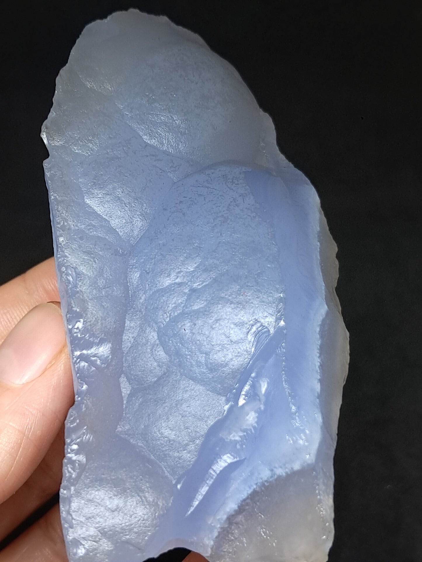 Blue Chalcedony Botryoidal Rough Natural Stone #BC1