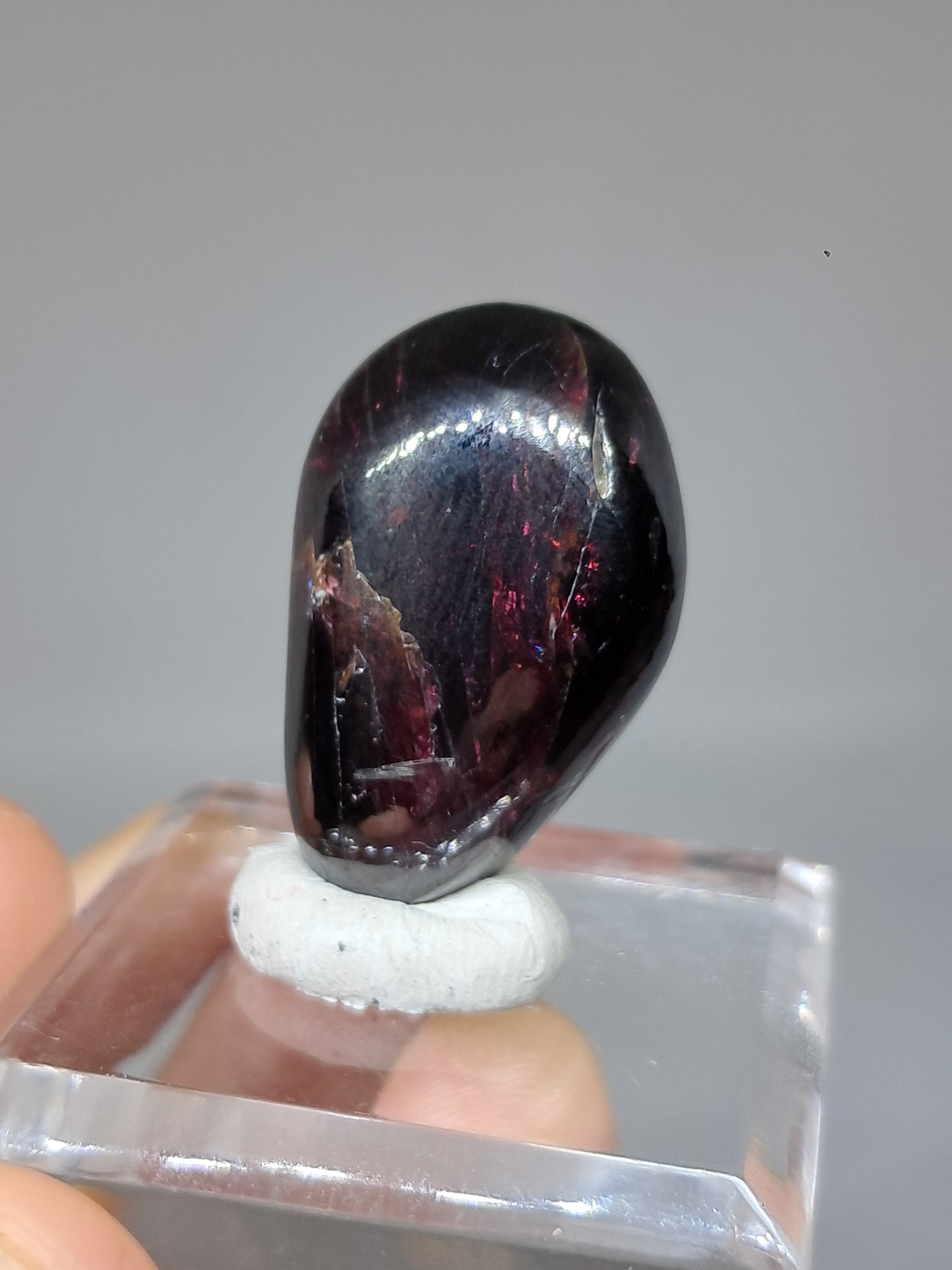 Red Garnet Tumbled Pebbles | Polished Natural Stone #PG1