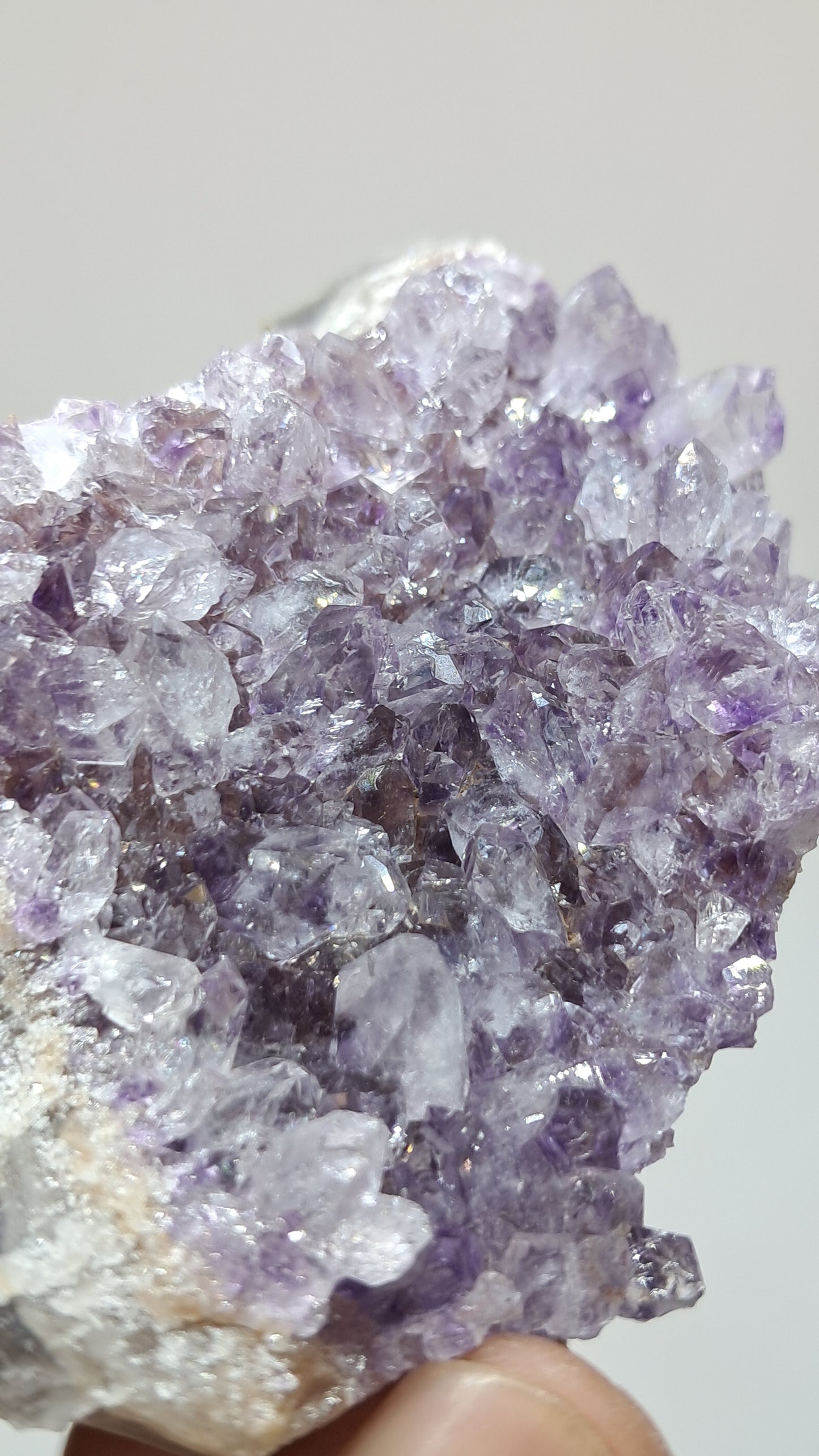 Amatista Morada Profunda (Brasil) | Drusa Natural | Hermoso Brillo #AMB2