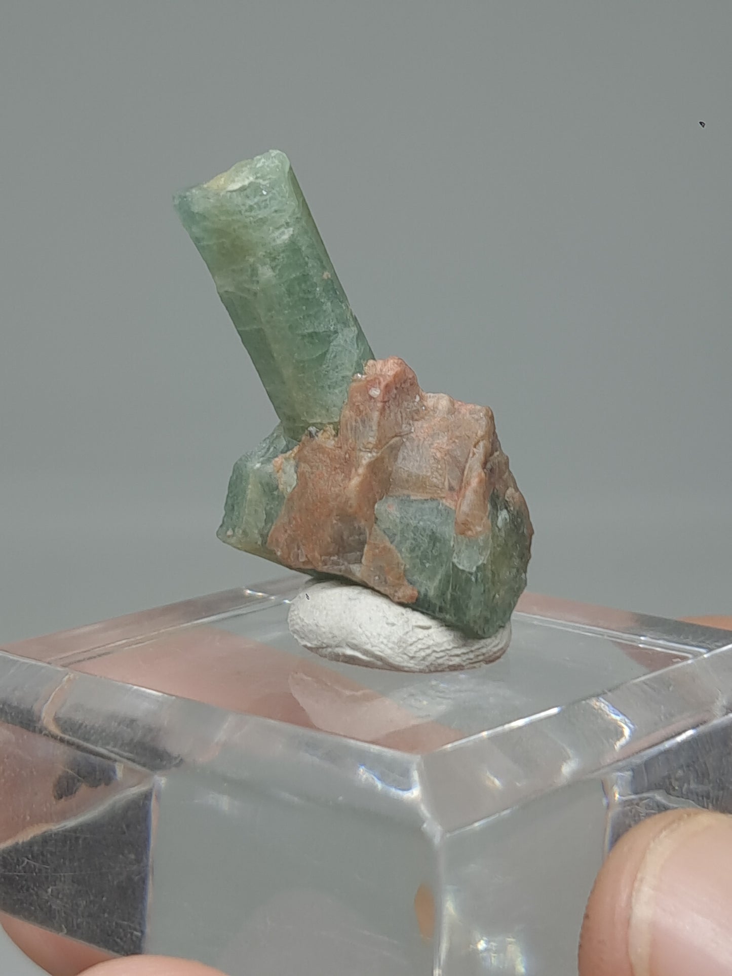 Aquamarine (Karur) Rough Natural Crystal | Mineral Specimen #AQM54