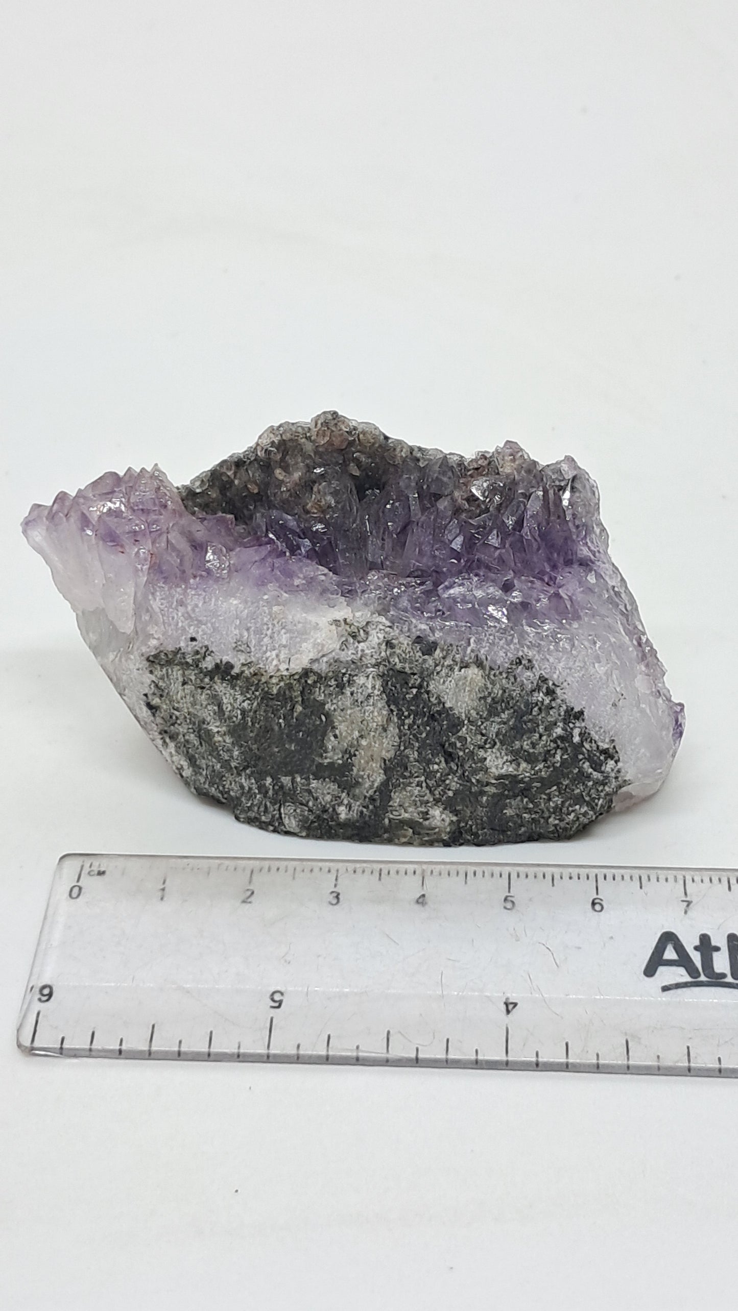 Cetro de amatista Super Seven de Karur | Formación natural | Ejemplar mineral n.° KA178