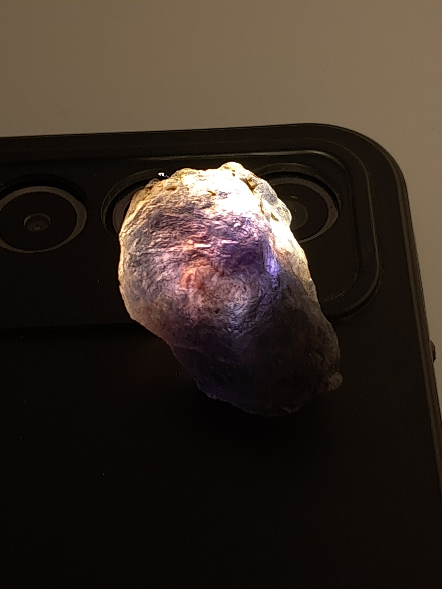 Rough Iolite Crystal w/ Hematite Inclusions (Karur) *Gem Quality* Cordierite | Excelent Pleochroism | Mineral Specimen #IO5
