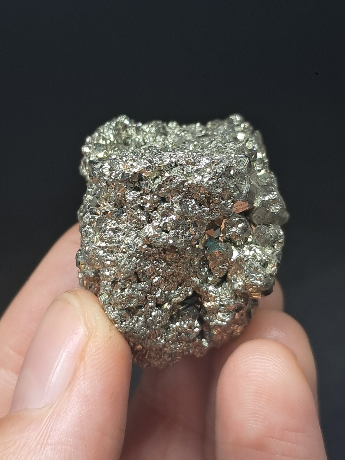 Pirita en Bruto (Perú) Racimo Natural | Espécimen Mineral | Rocas y Cristales #PR25