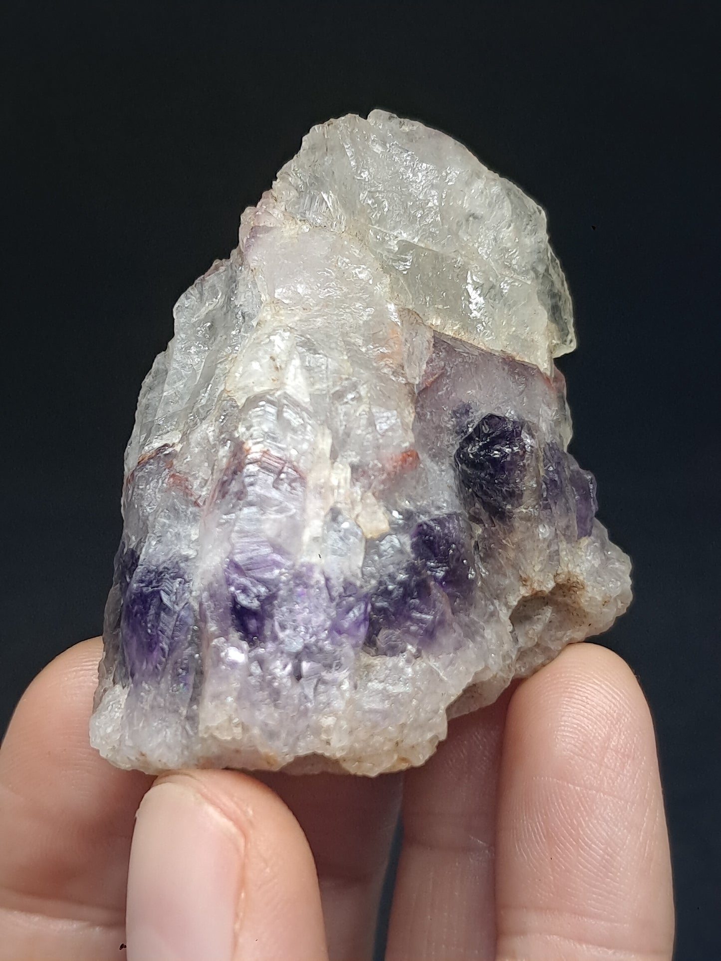 Chevron Amethyst | Natural Rough Stone #AM10
