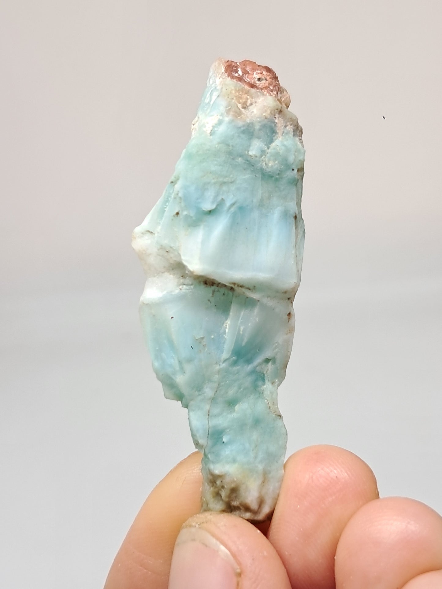 Larimar Raw Chunk (Dominican Republic) Rough Stone | Natural Rock #LM30