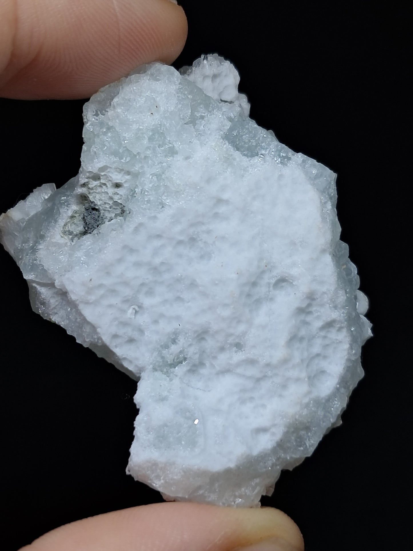 Okenite w/ Gyrolite and Apophyllite Cluster on Prehenite Matrix (Mumbai) Mineral Specimen | Collector Grade | Natural Crystal #OK46