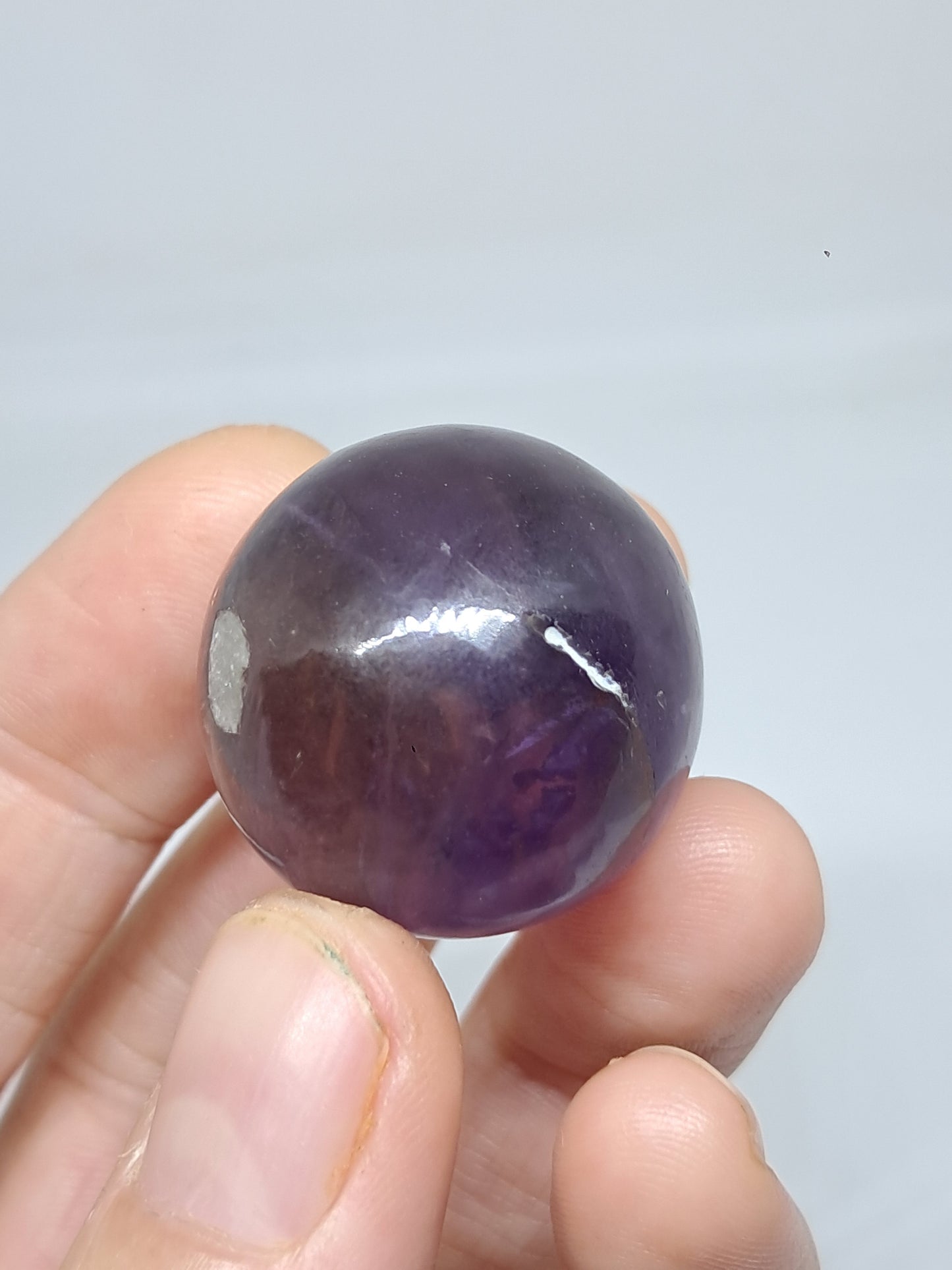 Ametrine Sphere (Madagascar) Polished Natural Stone #AMT4