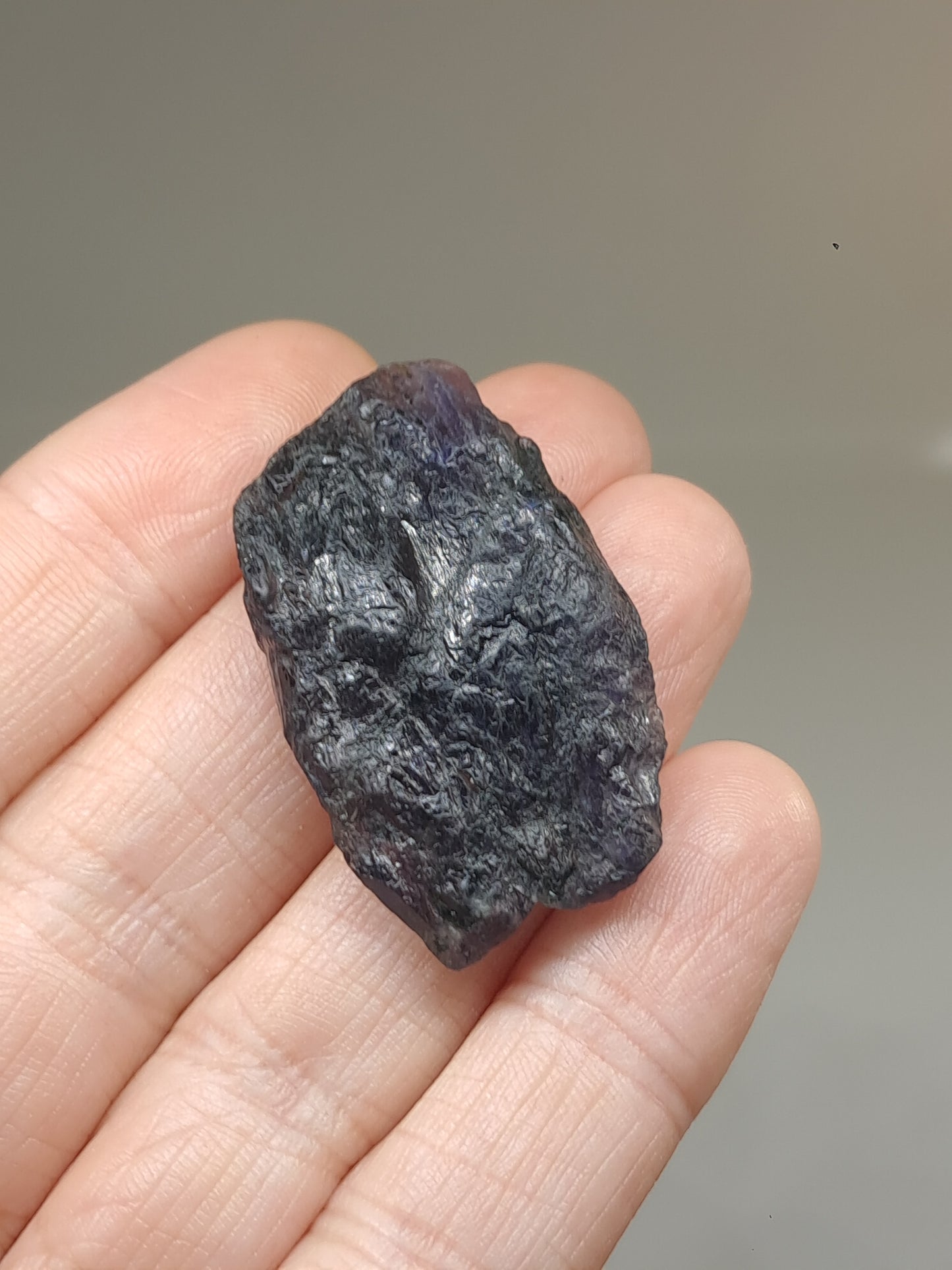 Rough Iolite Stone (Karur) *Gem Quality* Cordierite | Excelent Pleochroism | Mineral Specimen #IO4