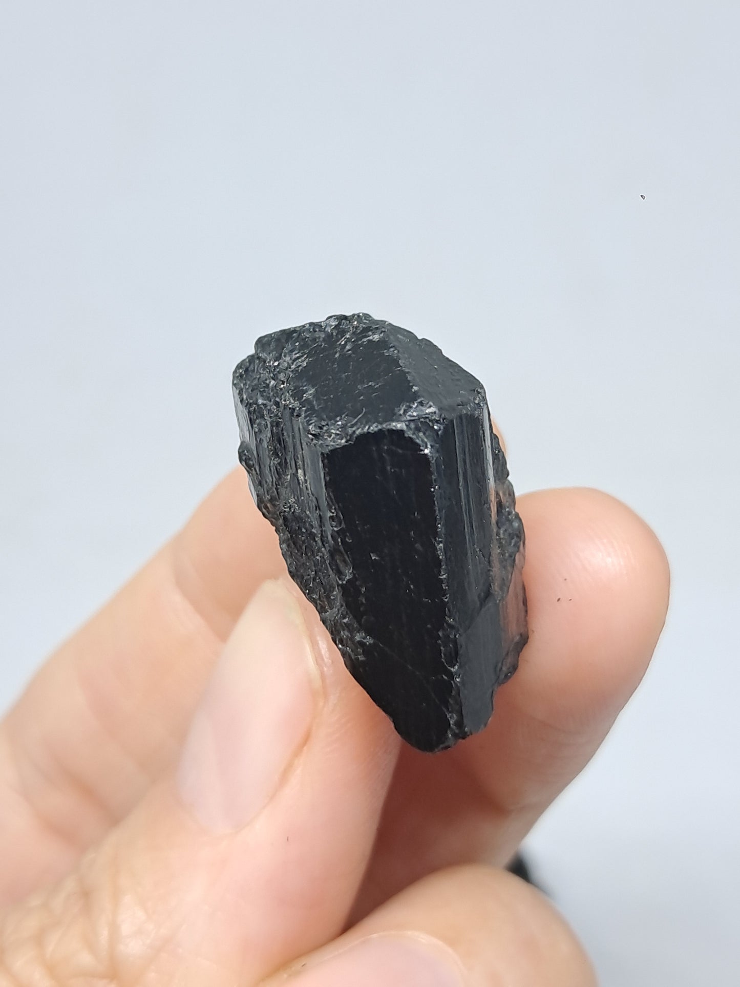 Medium Black Tourmaline Crystals (Karnataka) Natural Stone | Mineral Specimen #BT5