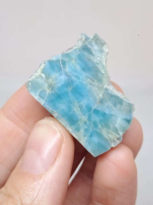 Larimar en bruto (República Dominicana) | Roca natural n.° LM36