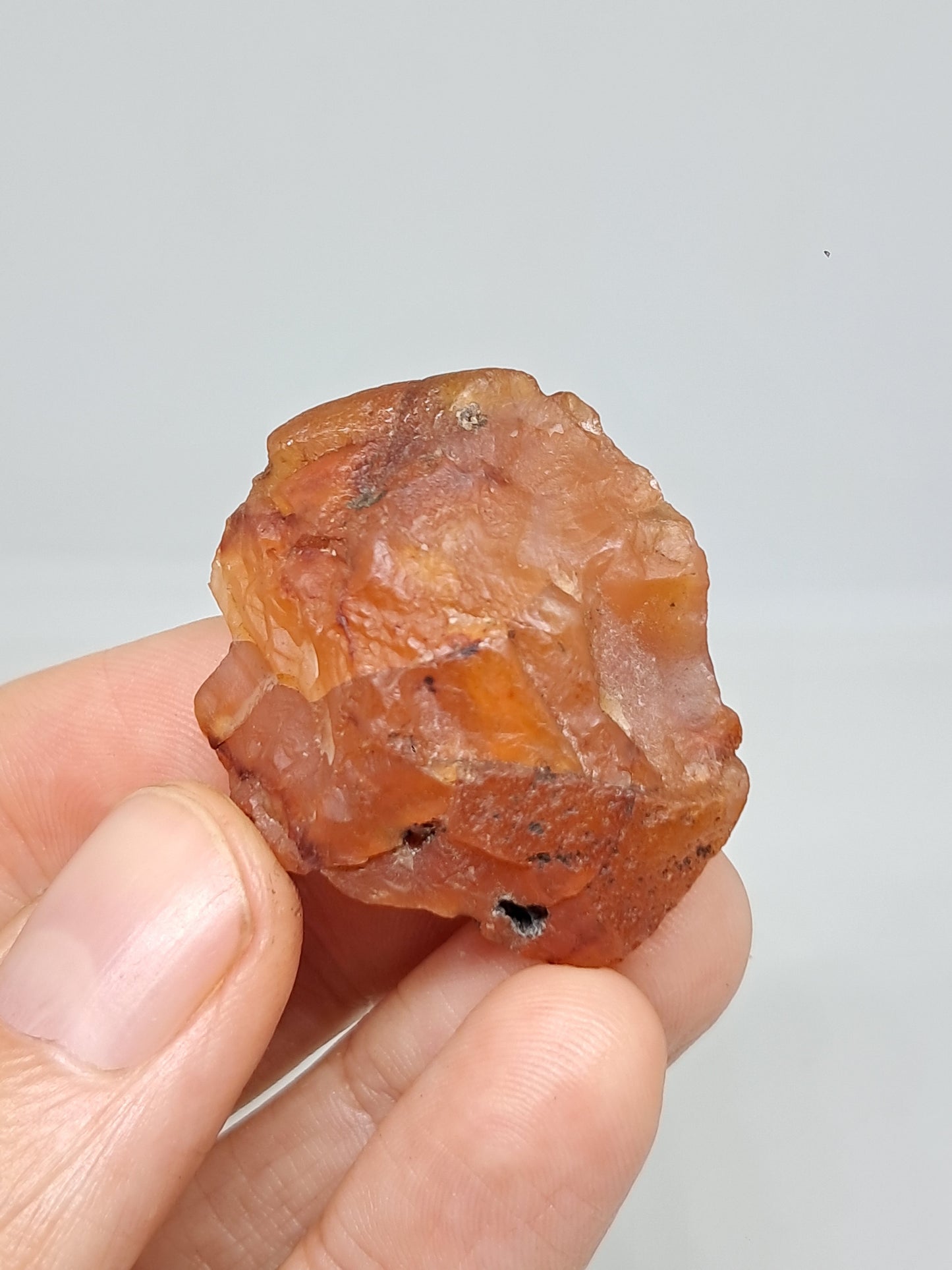 Rough Carnelian (India) Raw Stone | Natural Crystal | Mineral Specimen #CRN24