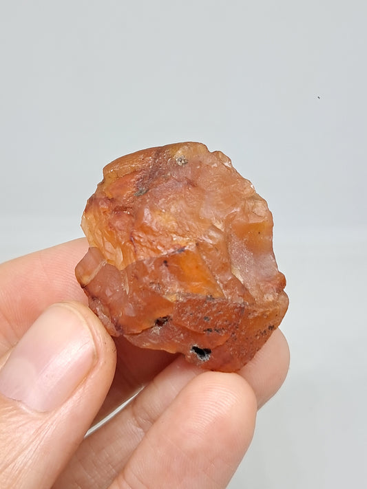 Cornalina en bruto (India) | Piedra en bruto | Cristal natural | Muestra mineral #CRN24