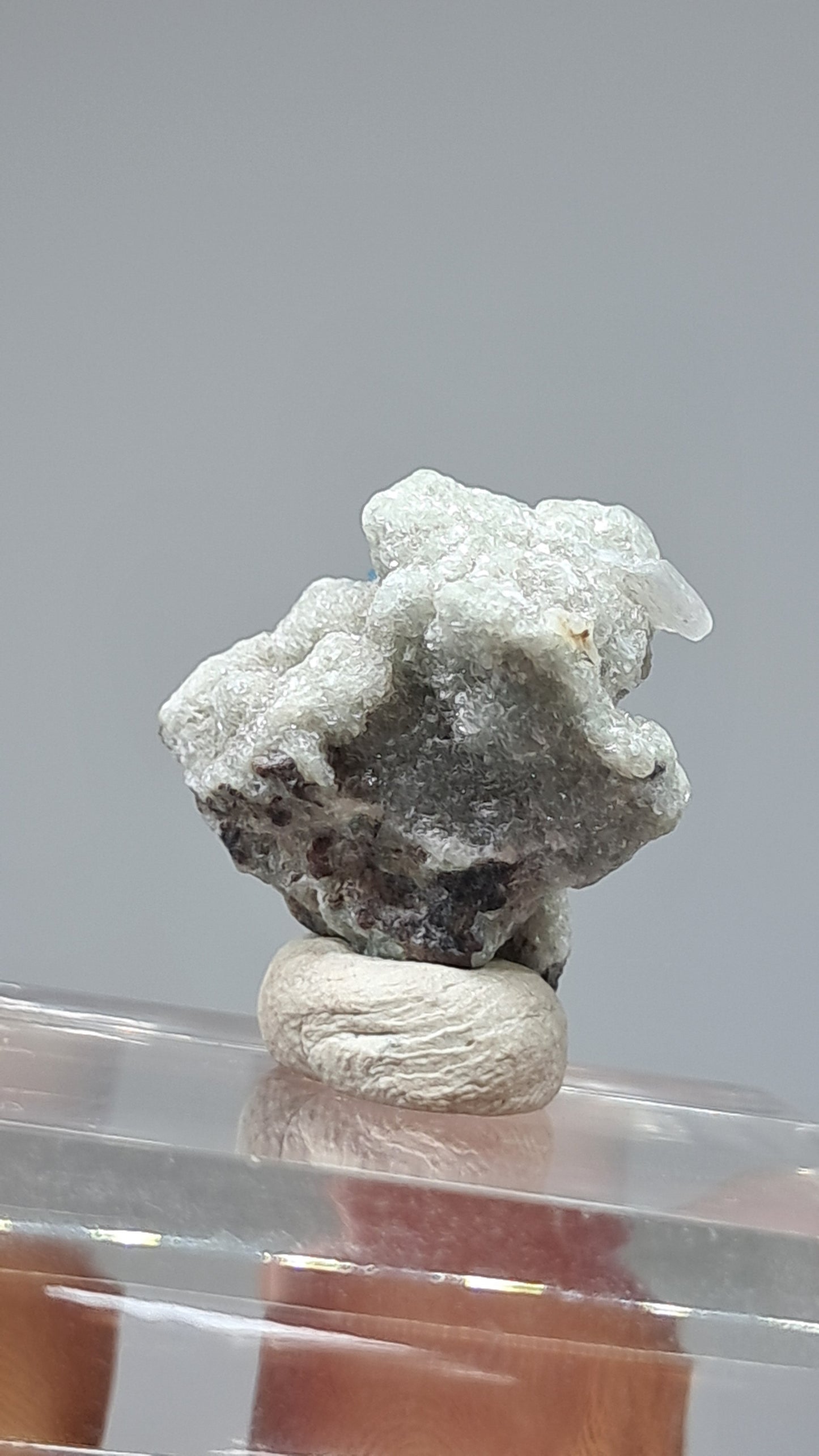Cristal en bruto de Cavansita y Estilbita sobre matriz de Heulandita (Wagholi) | Piedra natural | Espécimen mineral raro #CV68