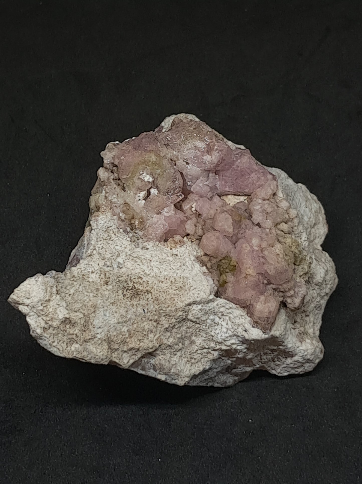 Grossular Garnet on Matrix (Mexico) Pink Garnet Cluster |Rough Crystal Stone | Mineral Specimen #GR18