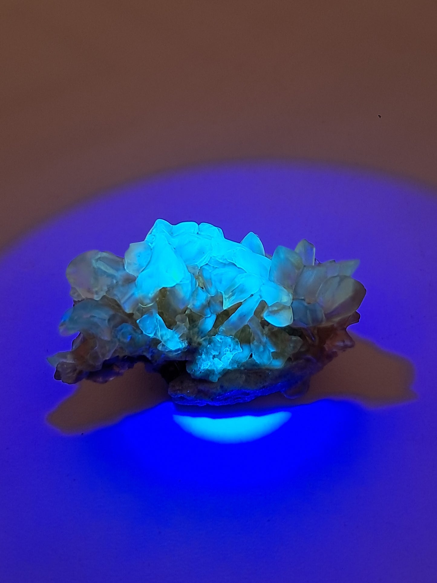 Dog Tooth Honey Calcite (Ahmednagar) Natural Crystal | Mineral Specimen #CA27