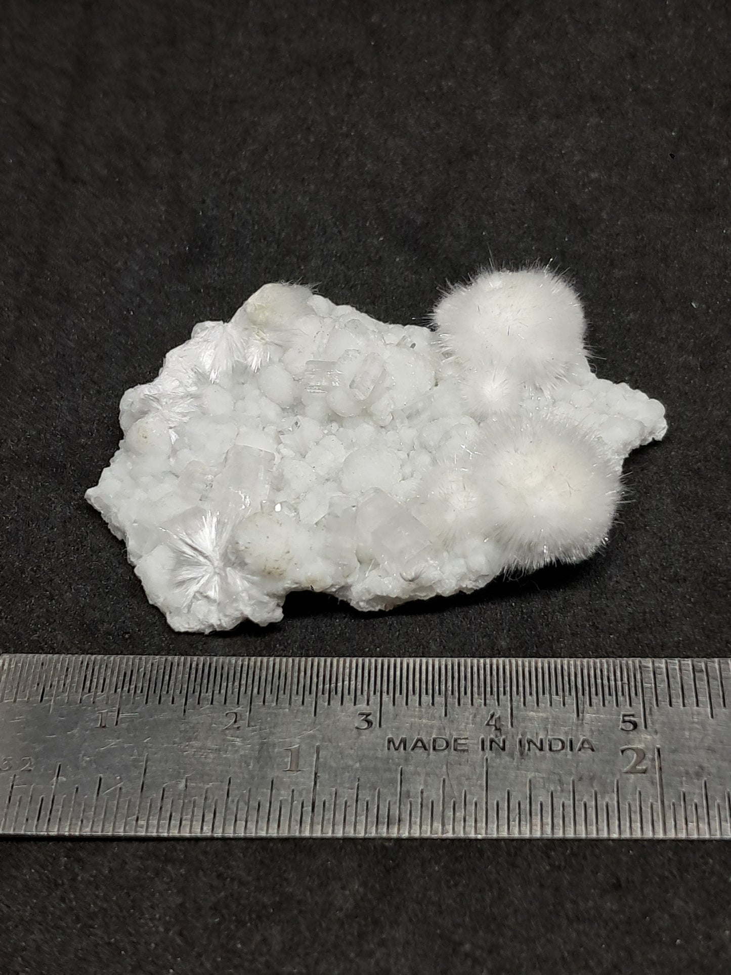 Okenite w/ Gyrolite and Apophyllite Cluster (Mumbai) Mineral Specimen | Collector Grade | Natural Crystal #OK27