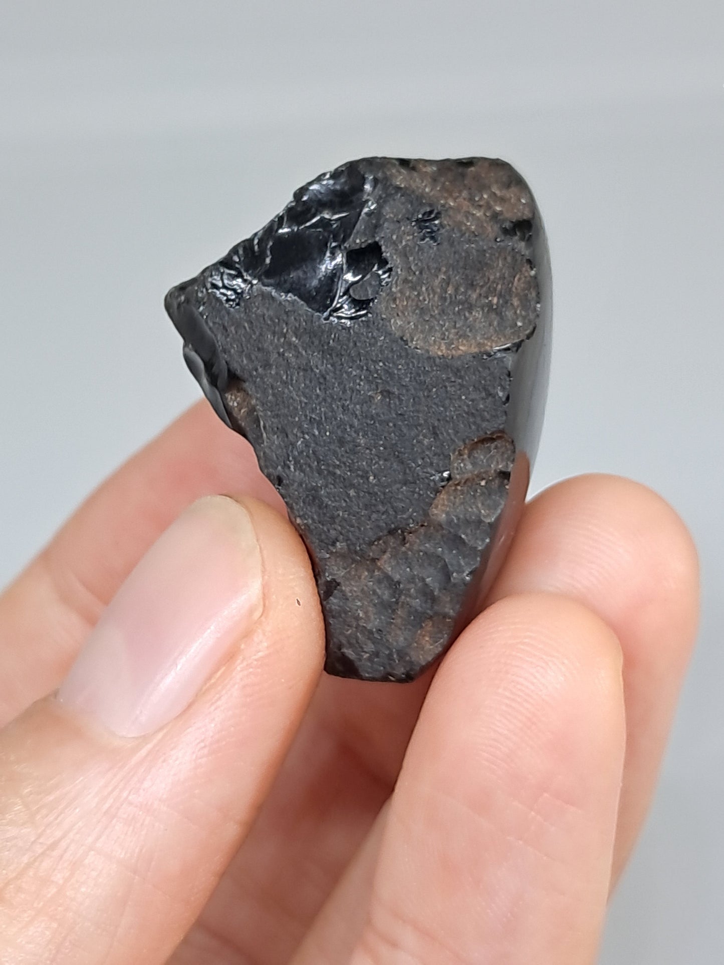 Rainbow Obsidian (Mexico) Natural Stone | Half Polished Half Rough #RO13