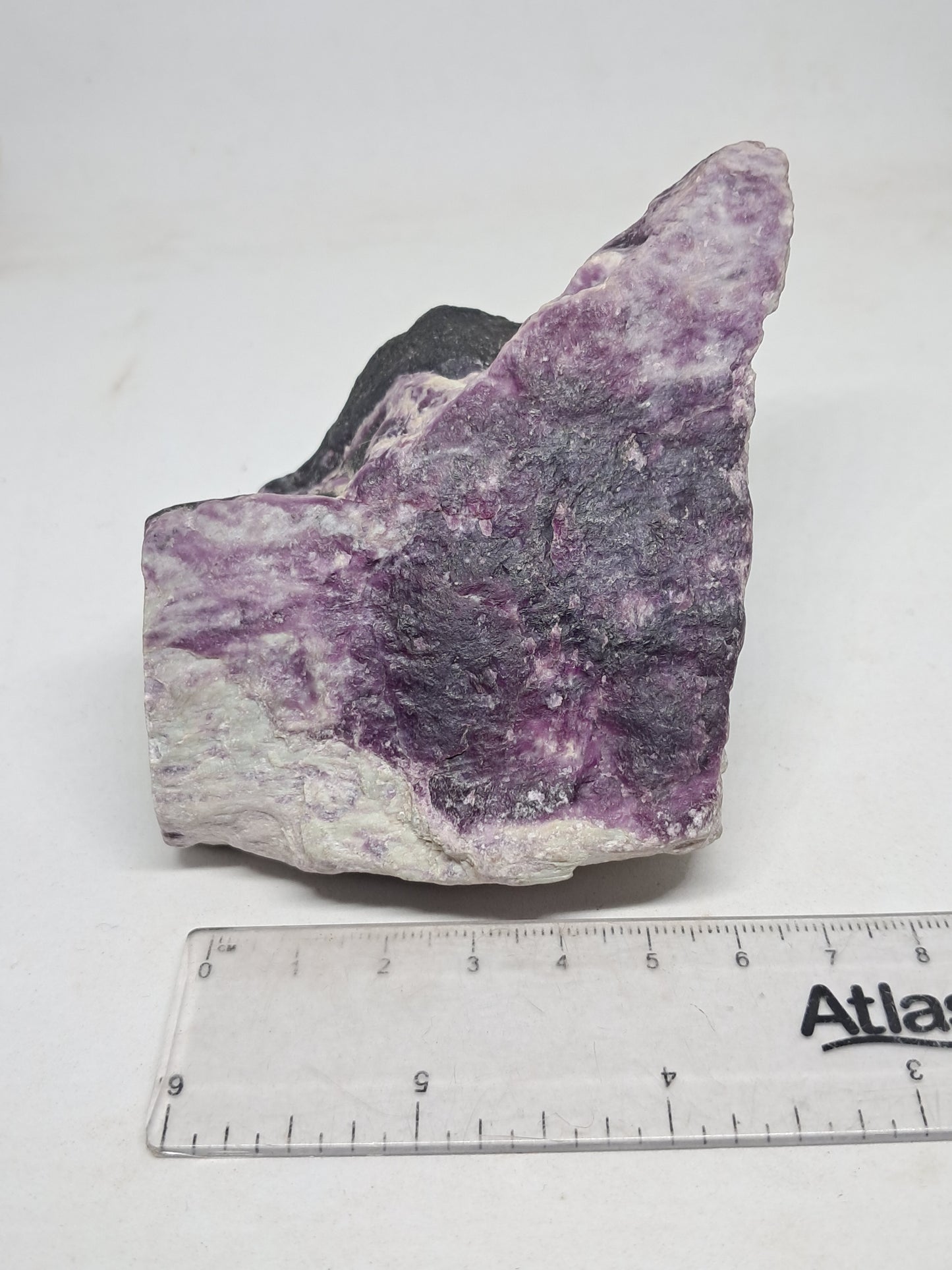 Kammererite on Clinochlore & Chromite (Ural Mountains, Russia) | Rare Stone #KM1