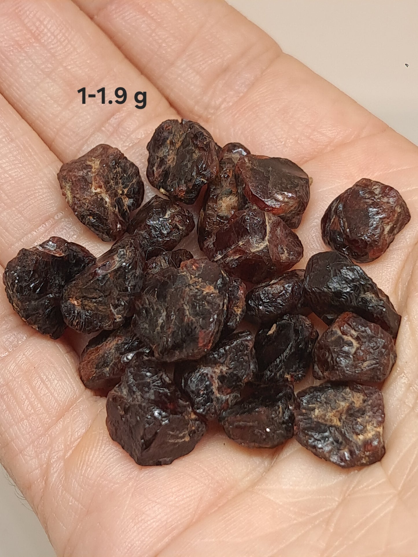 Natural Red Garnet (Karur) Rough Stone #RG12