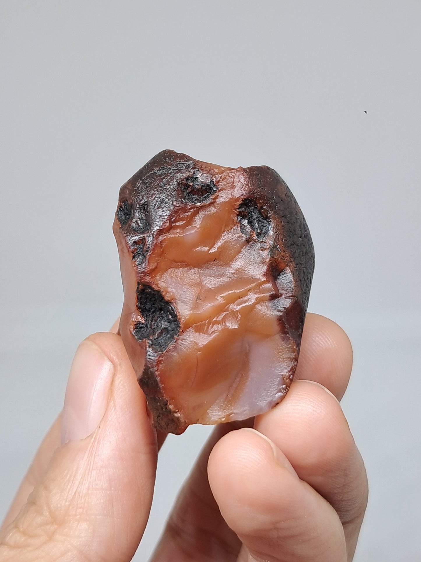 Rough Carnelian (India) Raw Stone | Natural Crystal | Mineral Specimen #CRN15