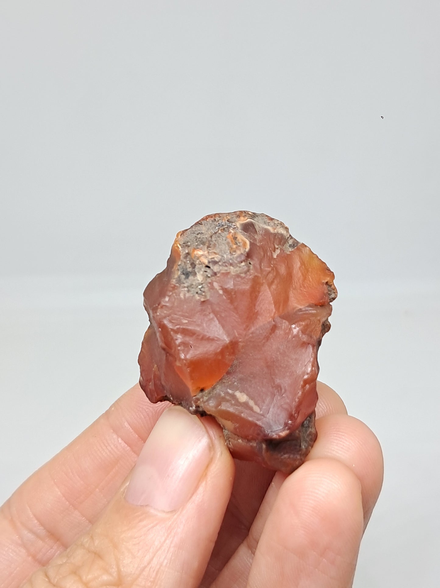 Rough Carnelian (India) Raw Stone | Natural Crystal | Mineral Specimen #CRN35
