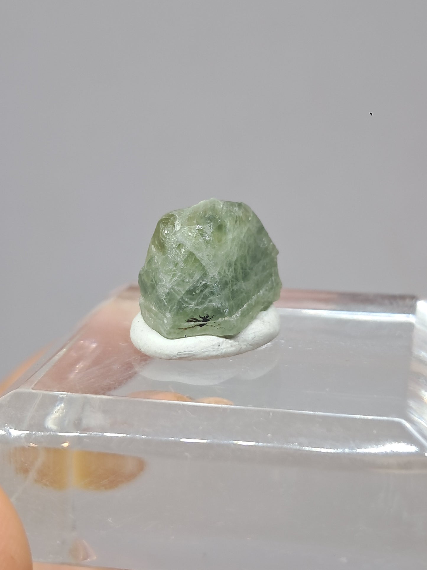 Natural Greenish-Blue *Teal* Sapphire Crystal (Karur) Rough Stone | Mineral Specimen #SP34