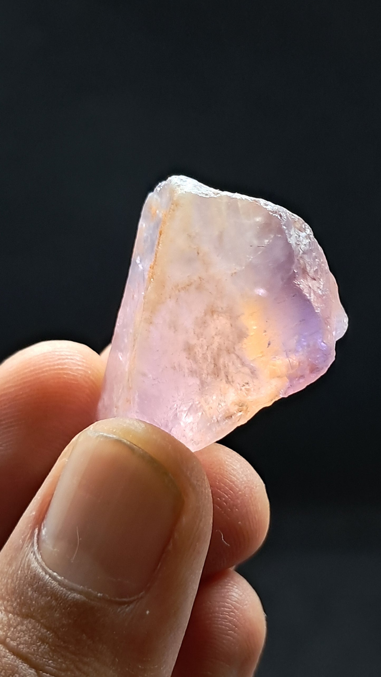 Ametrine Rough (Bolivia) Natural Crystal #AMT11