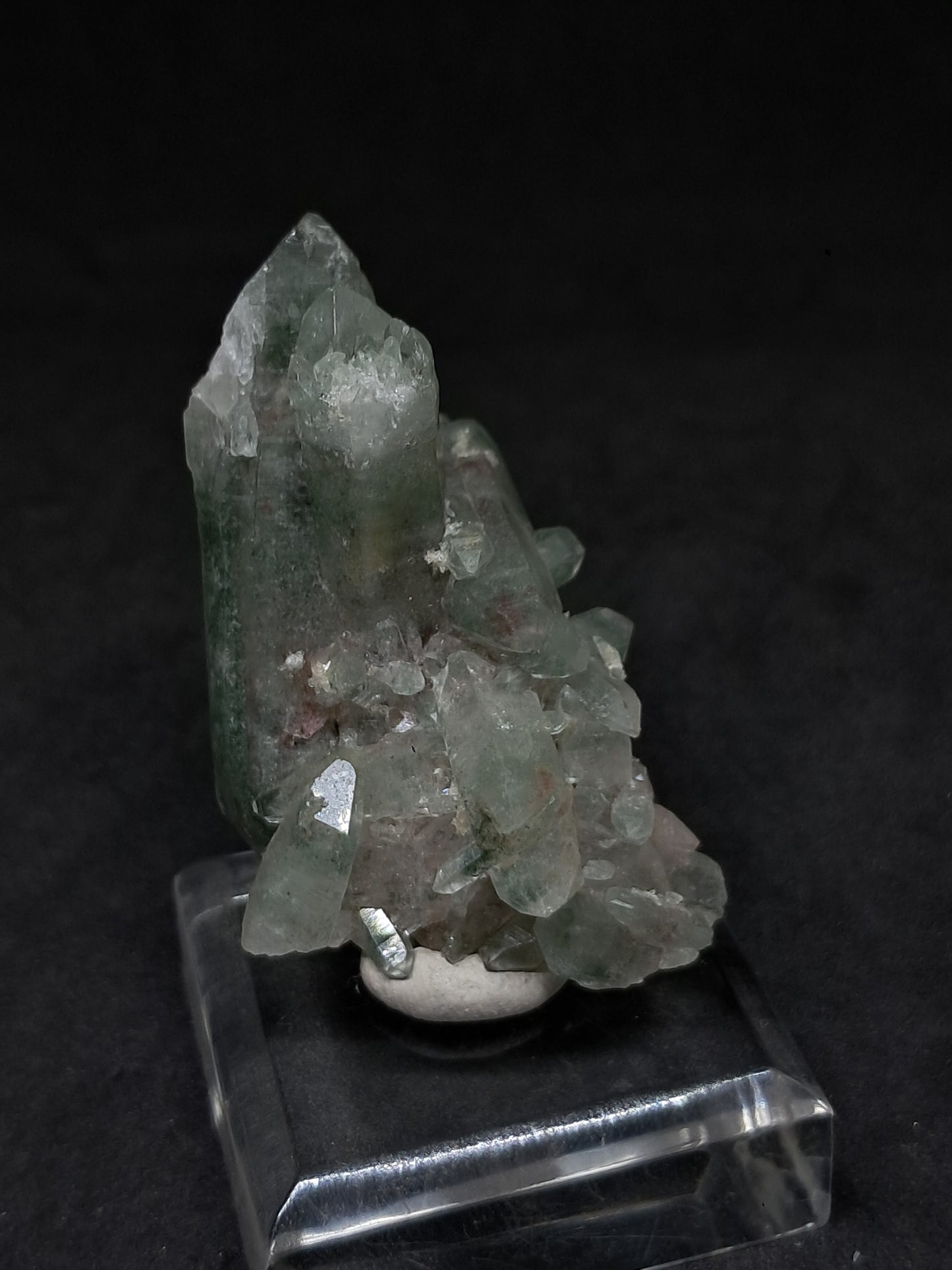 Chlorite Phantom Quartz (Kullu) Natural Point | Garden Chamanic Crystal #CQ75