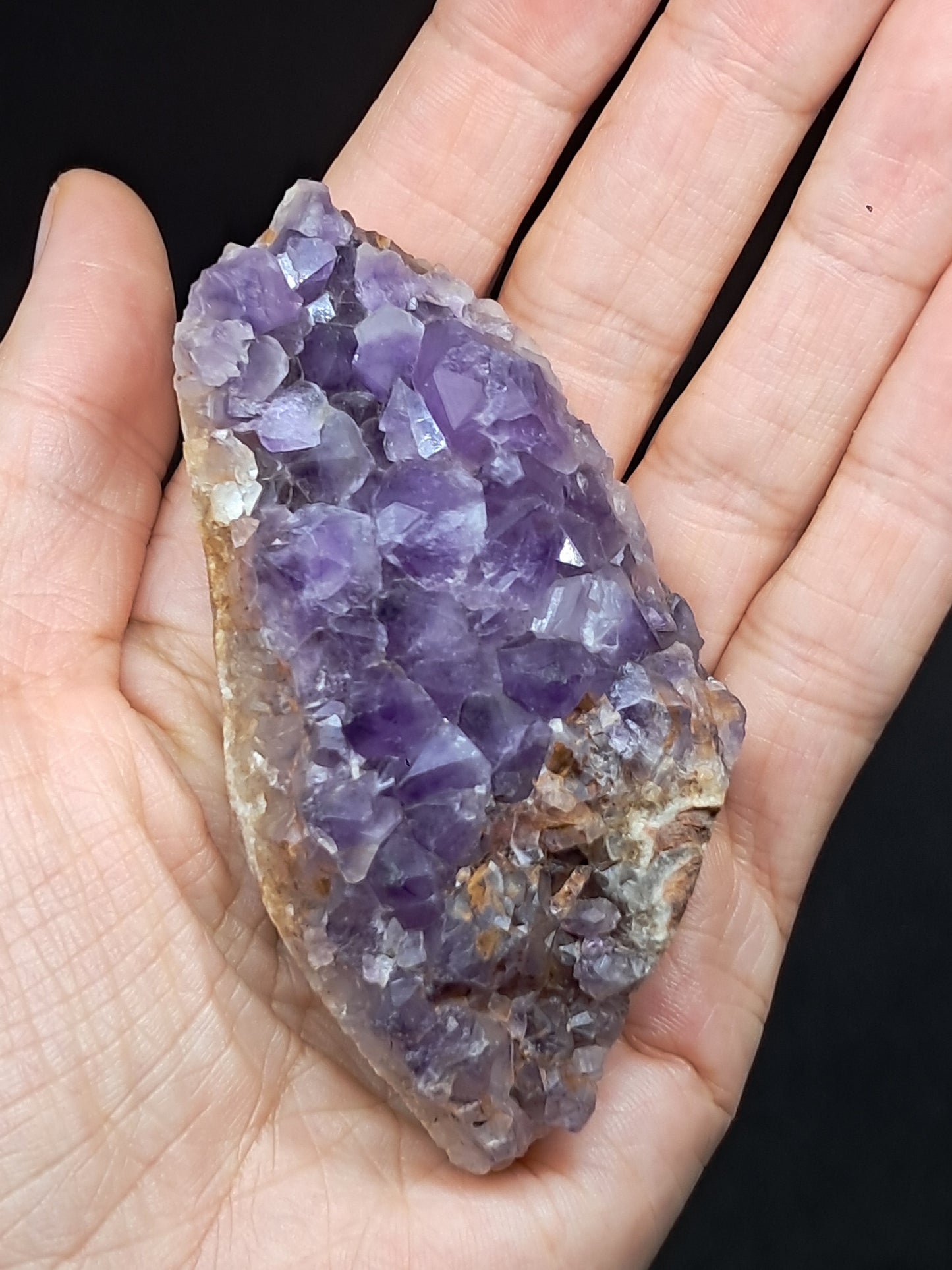Amethyst Cluster (Madhya Pradesh) | Mineral Specimen | Natural Stone #AM4