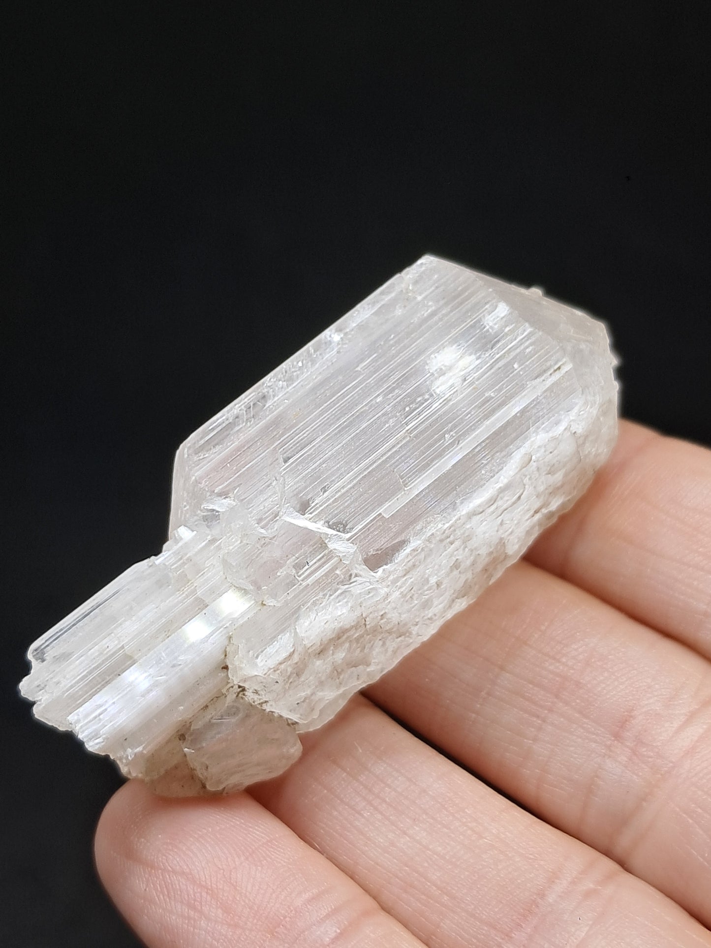 Satin Spar *Selenite* (India) Fibrous Gypsum | Mineral Specimen | Rough Crystal #SE3