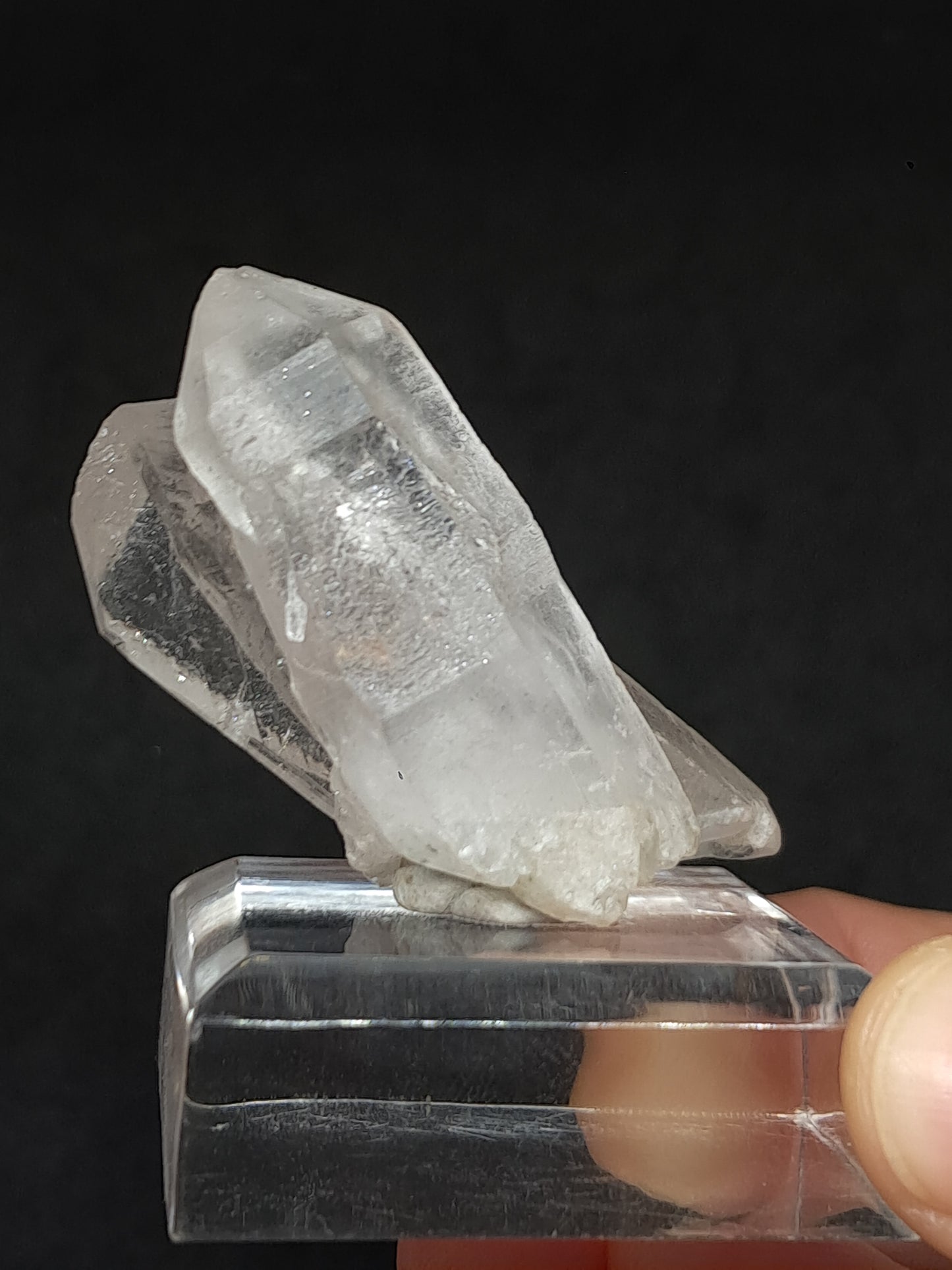 Himalayan Clear Quartz *Hug* & *Self-Healed* Formation | Natural Crystal | Mineral Specimen #CH83